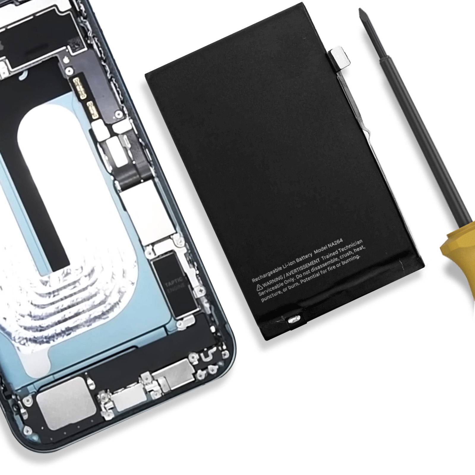 Batterie interne pour iPhone 16 3561mAh modèle NA264-2