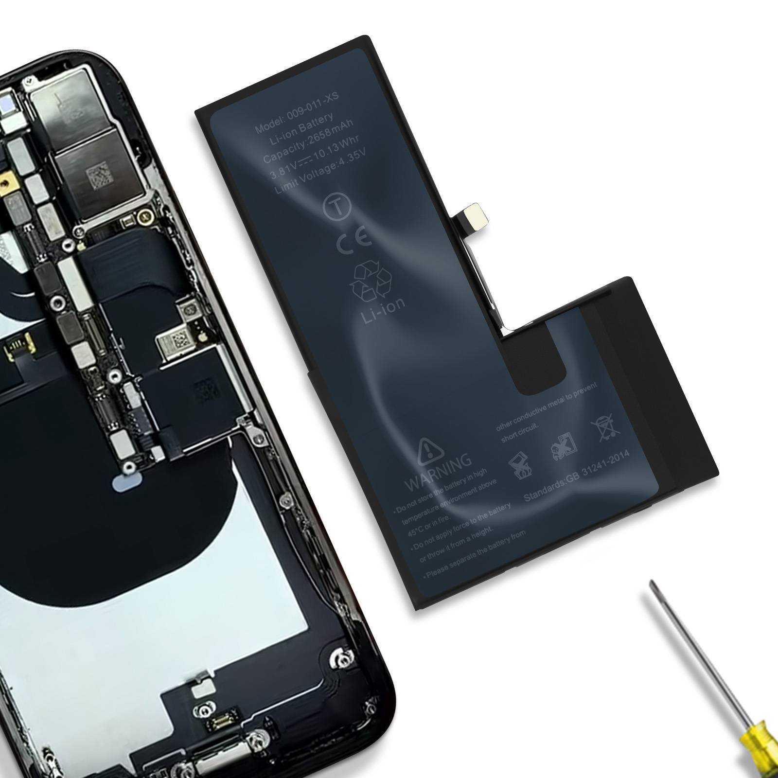 Batterie pour Apple iPhone XS 2658mAh 100% compatible-2