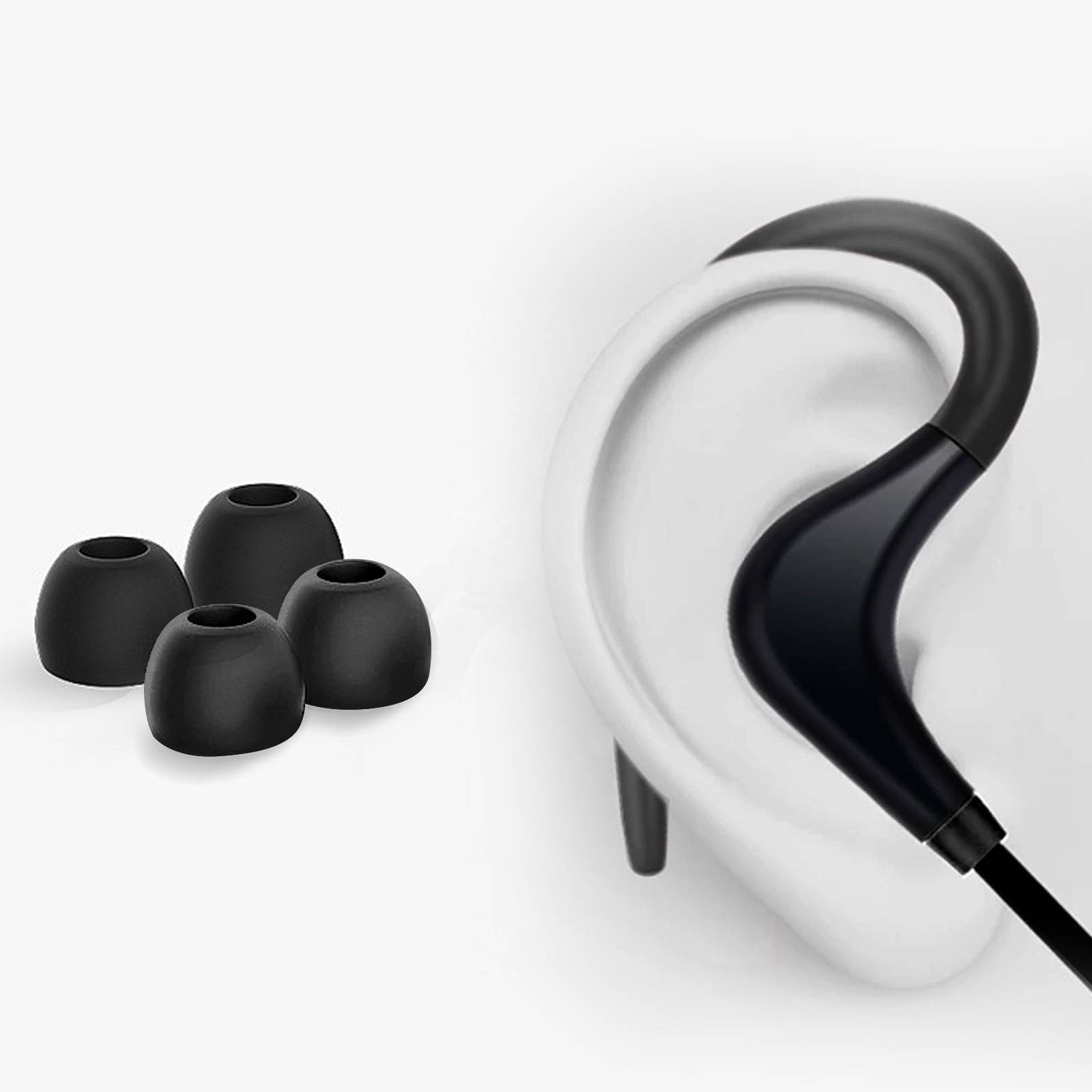 Ecouteurs Sport Bluetooth Casque Sans-fil Télécommande + Micro intégrés-4