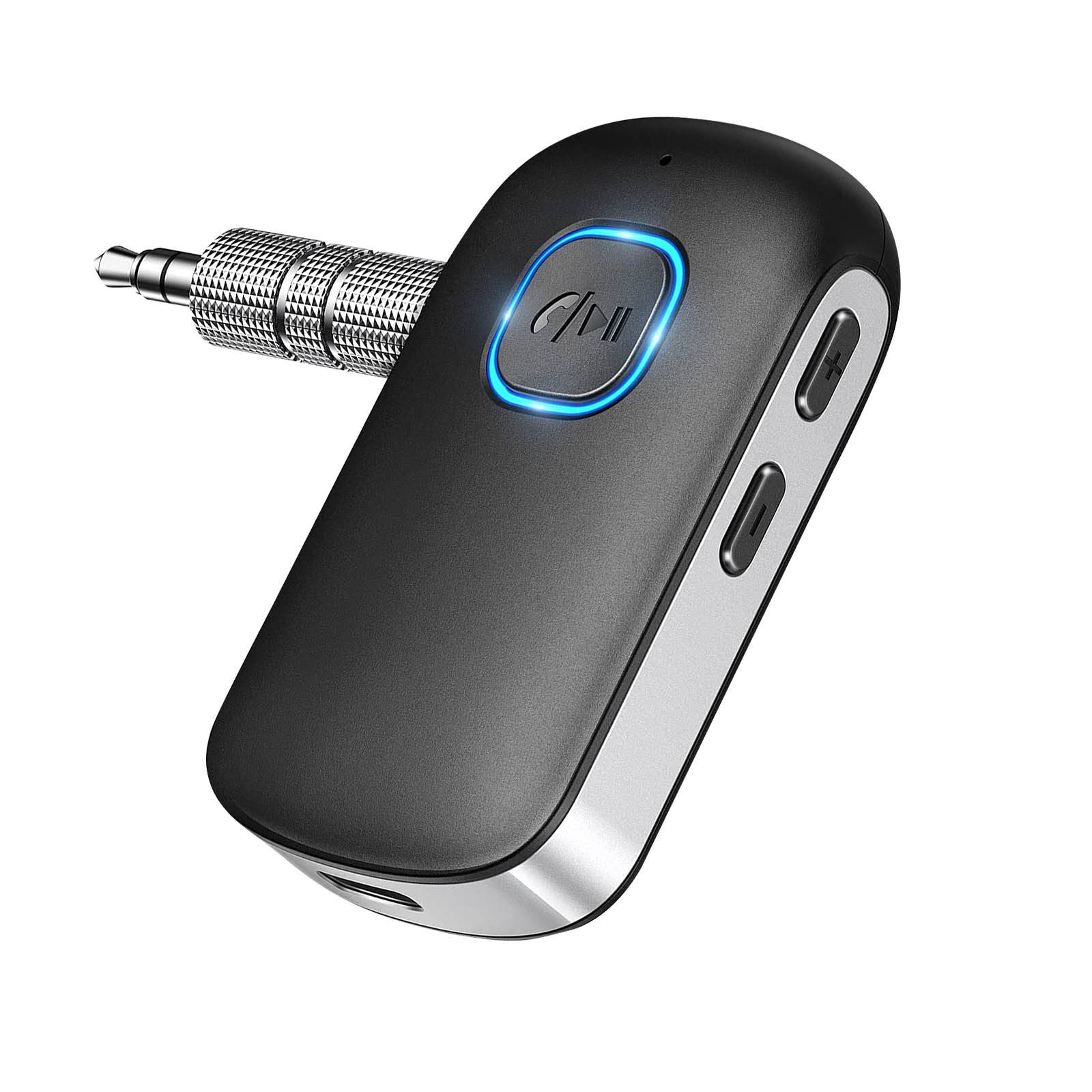 Récepteur Audio Bluetooth Voiture Kit Mains Libres Boutons Contrôle-0