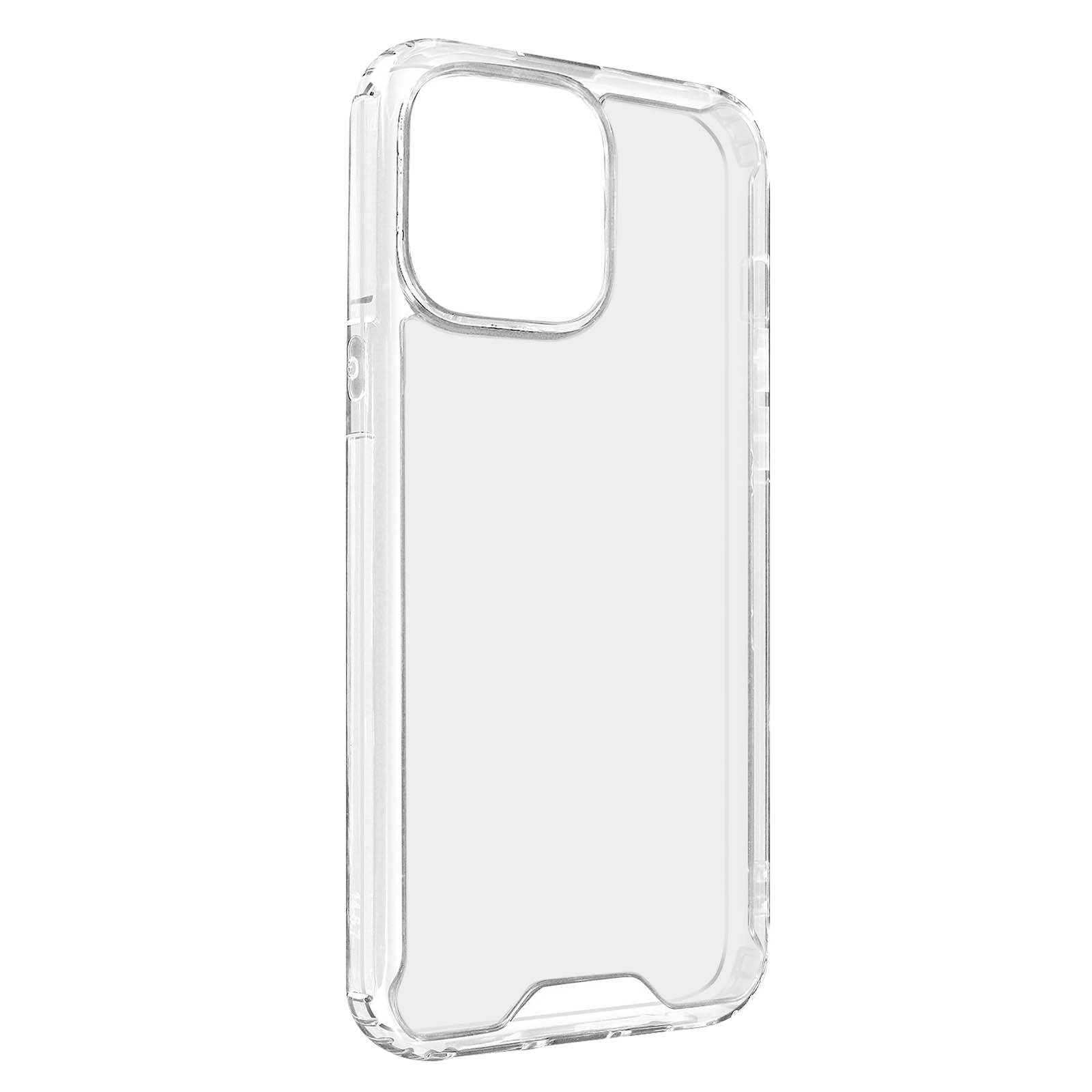 Coque pour iPhone 15 Plus Dos Rigide Coins Bumper Antichoc-1
