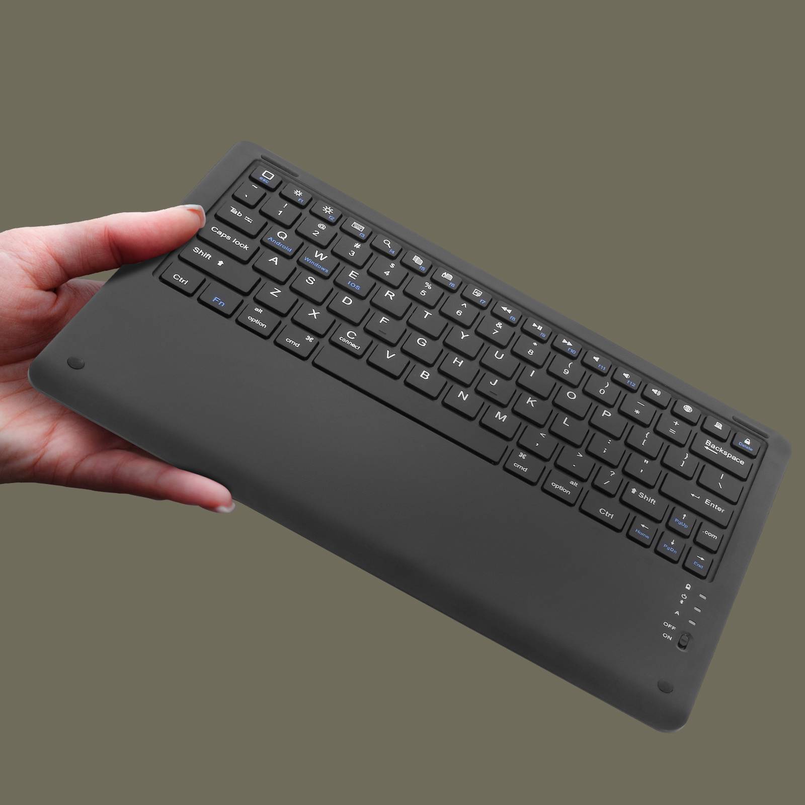 Clavier Bluetooth pour Samsung Galaxy Tab S7 11.0 et Tab S8 avec Housse QWERTY 4H-3