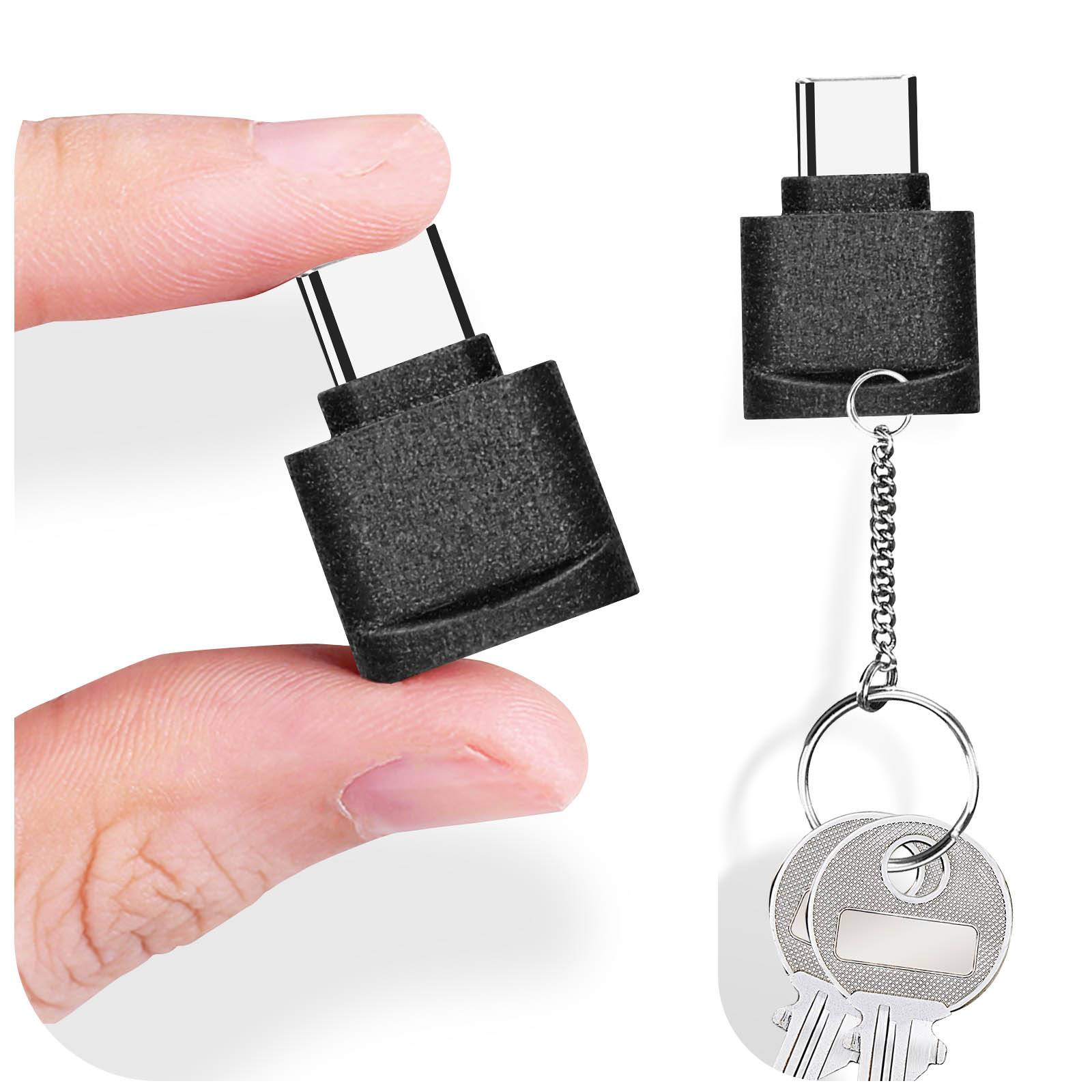 Mini Lecteur Carte micro SD et TF, Adaptateur USB-C-3