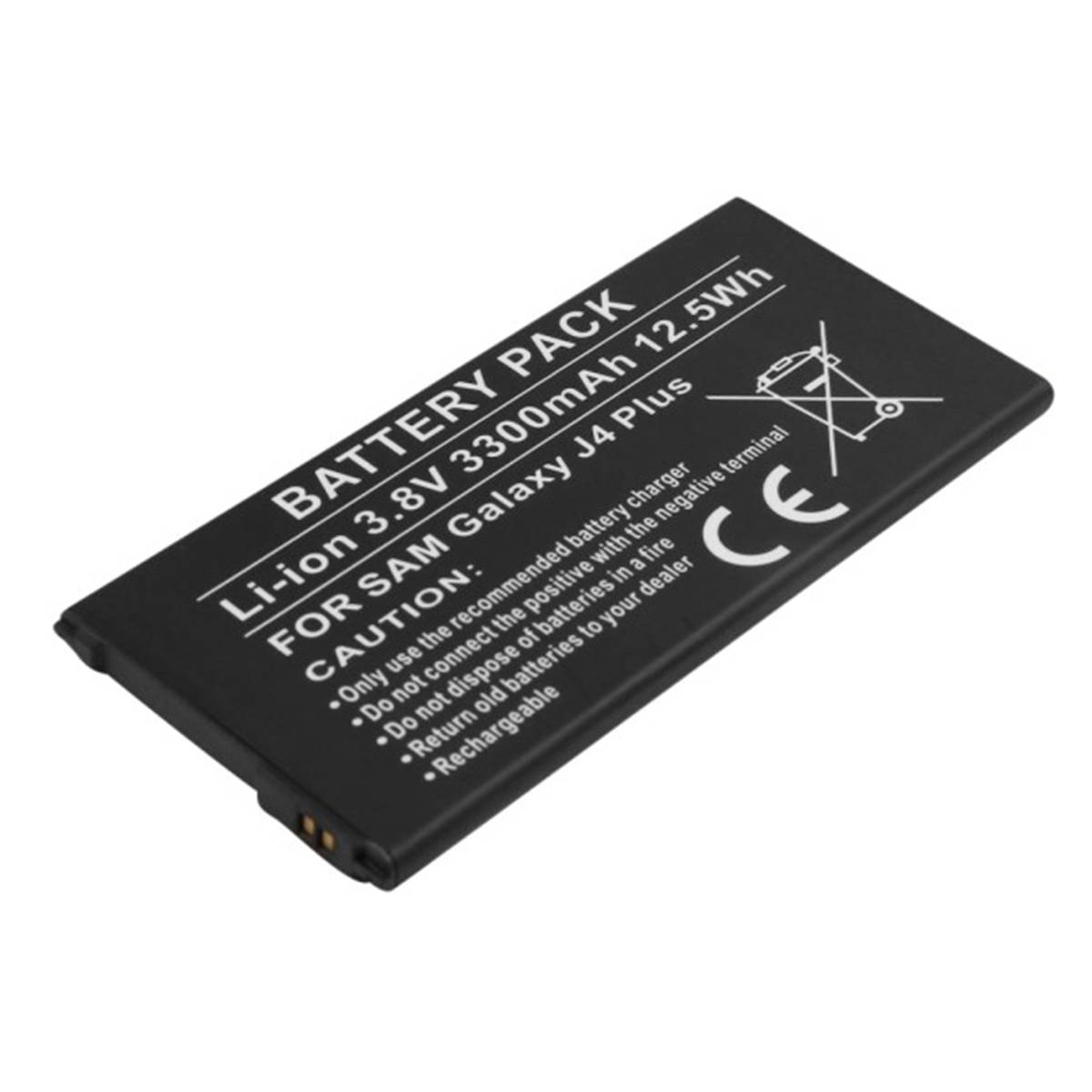 Batterie pour Samsung Galaxy J4 Plus / J6 Plus Li-ion 3.8V 3300mAh 12.5Wh-0
