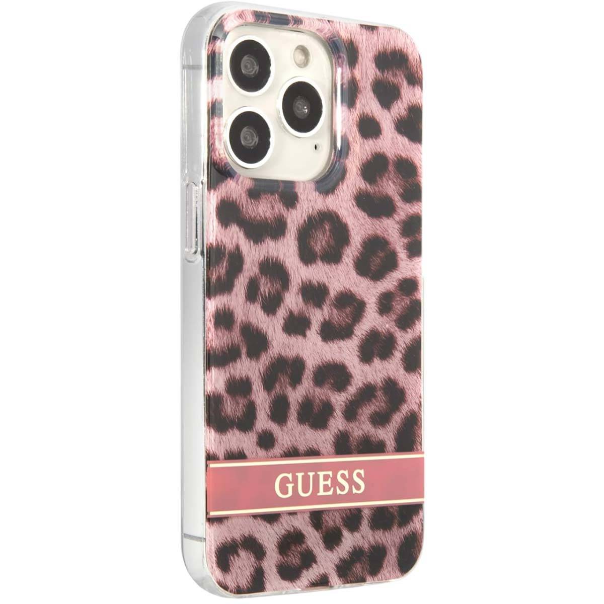 Coque pour iPhone 13 Pro Electro Stripe en TPU avec Motif Léopard-2