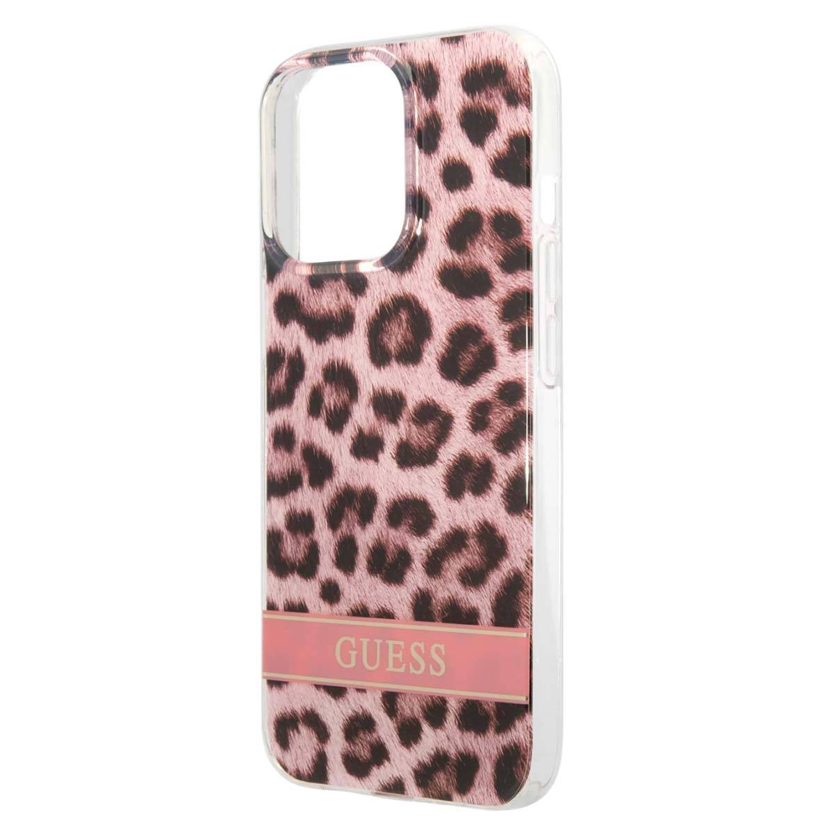 Coque pour iPhone 13 Pro Electro Stripe en TPU avec Motif Léopard-3