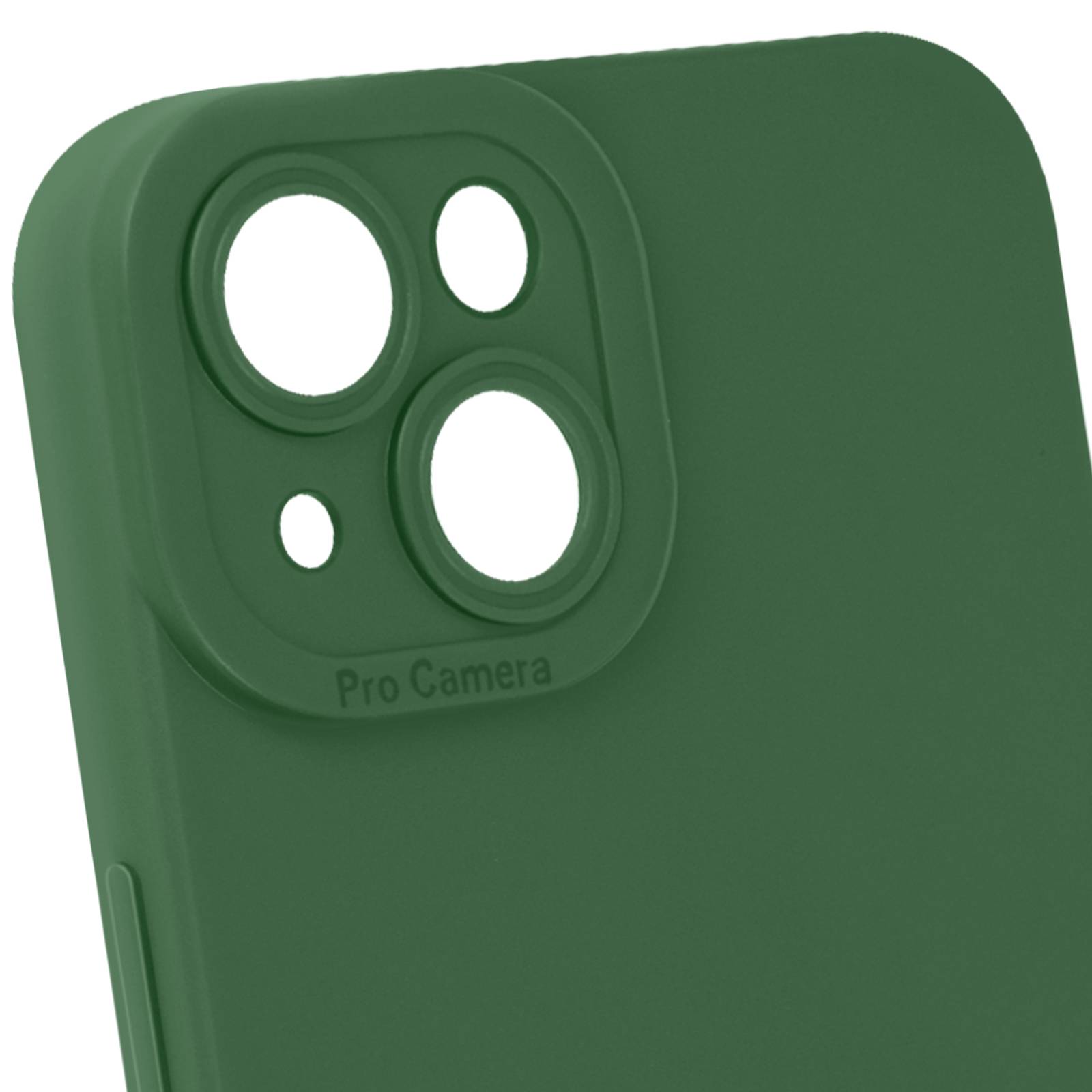 Coque pour iPhone 14 Silicone Mat Protection Caméra-1