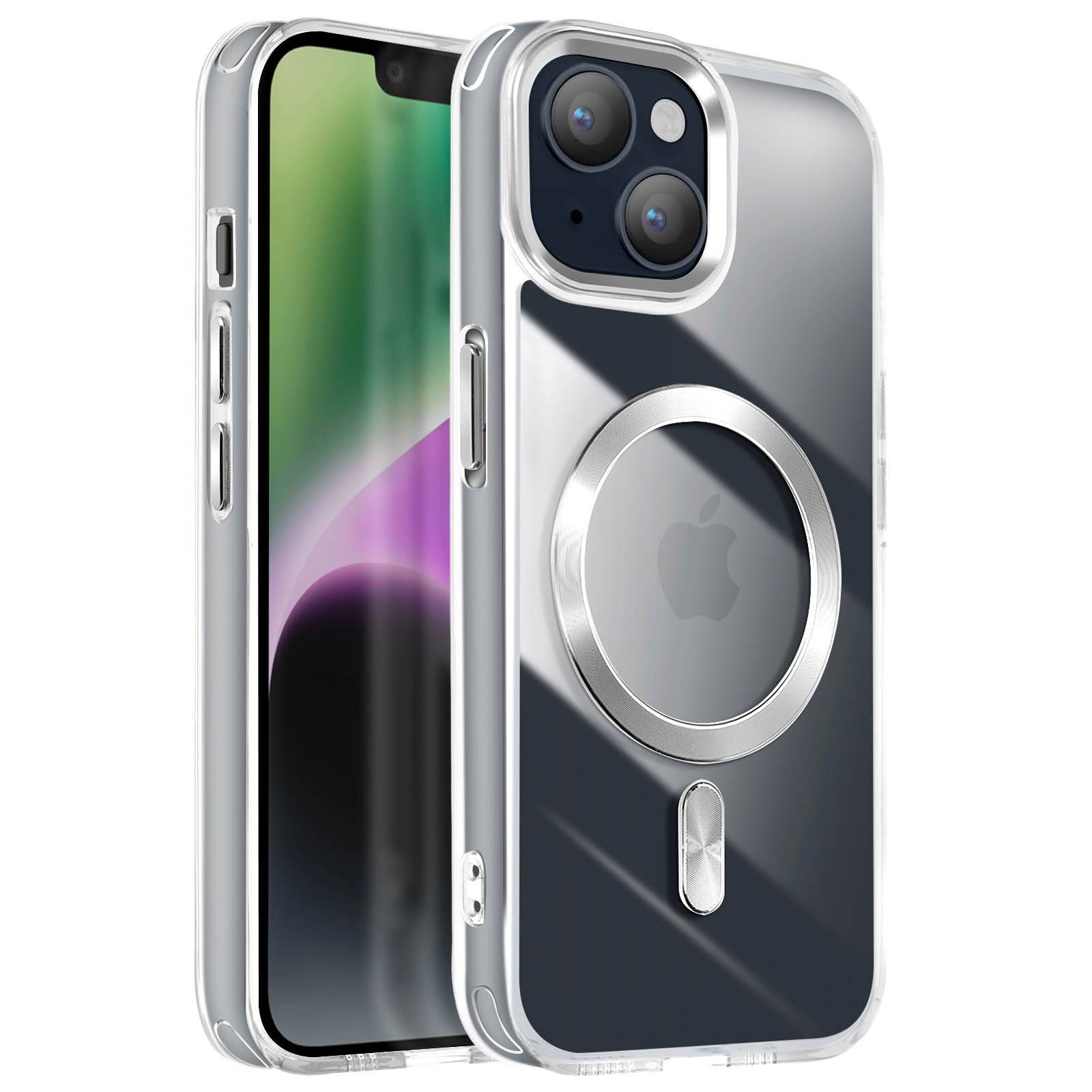Coque MagSafe pour iPhone 14 et 13 Dos Cristal Color-0