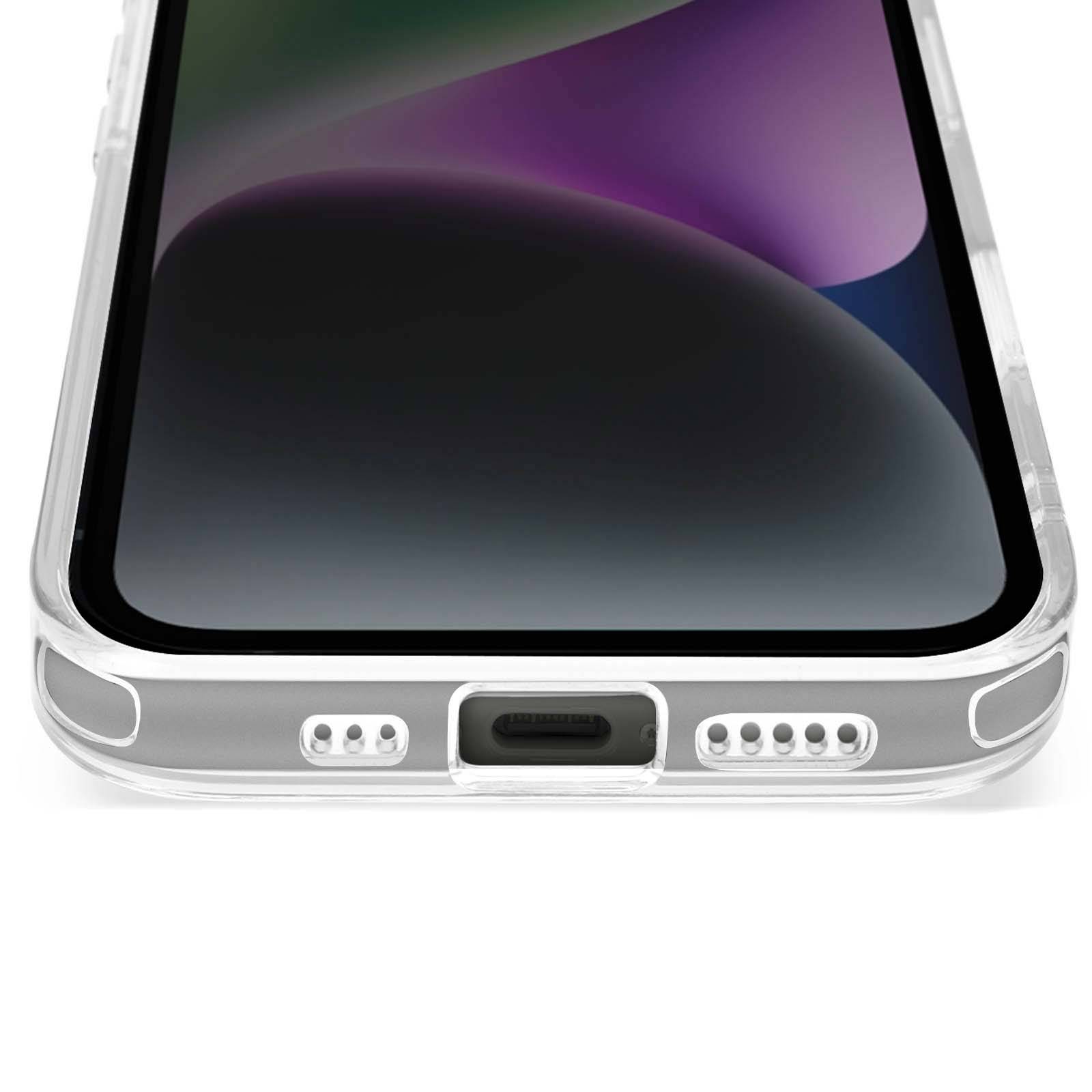 Coque MagSafe pour iPhone 14 et 13 Dos Cristal Color-4