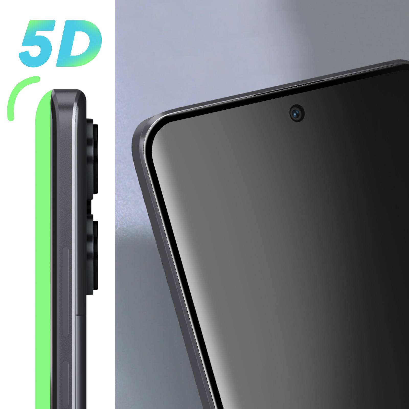 Verre Trempe pour Redmi Note 13 Pro Plus Full Glue Bords Incurvés-3