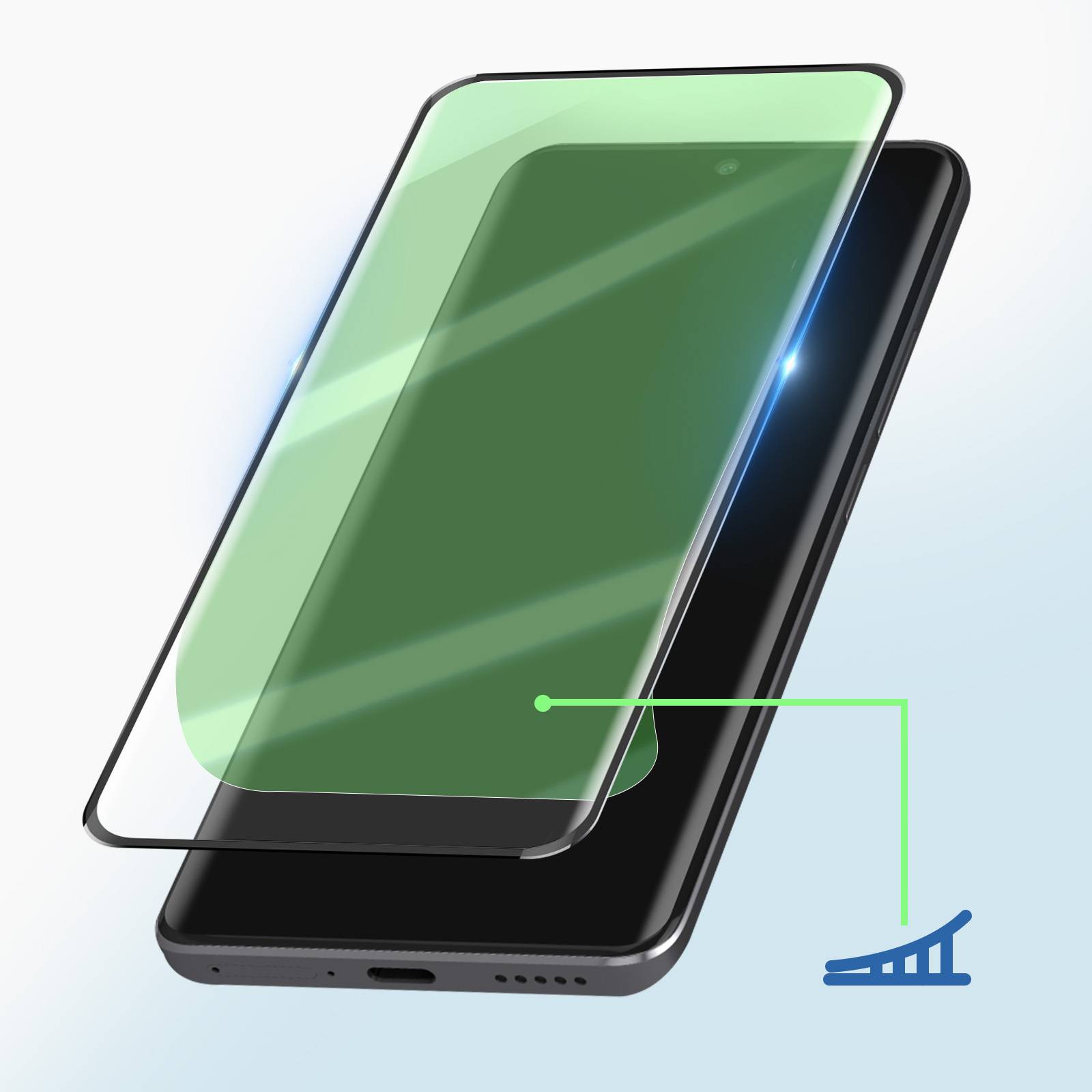 Verre Trempe pour Redmi Note 13 Pro Plus Full Glue Bords Incurvés-4