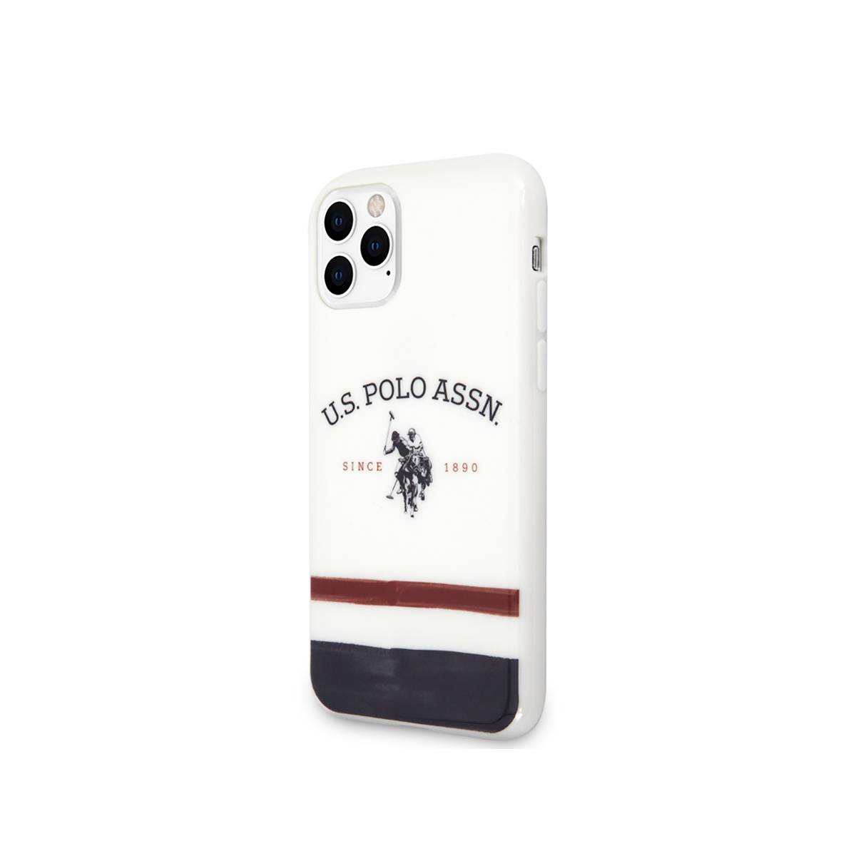 Coque pour Apple iPhone 11 Pro Gamme Tricolor Stripes en TPU-0