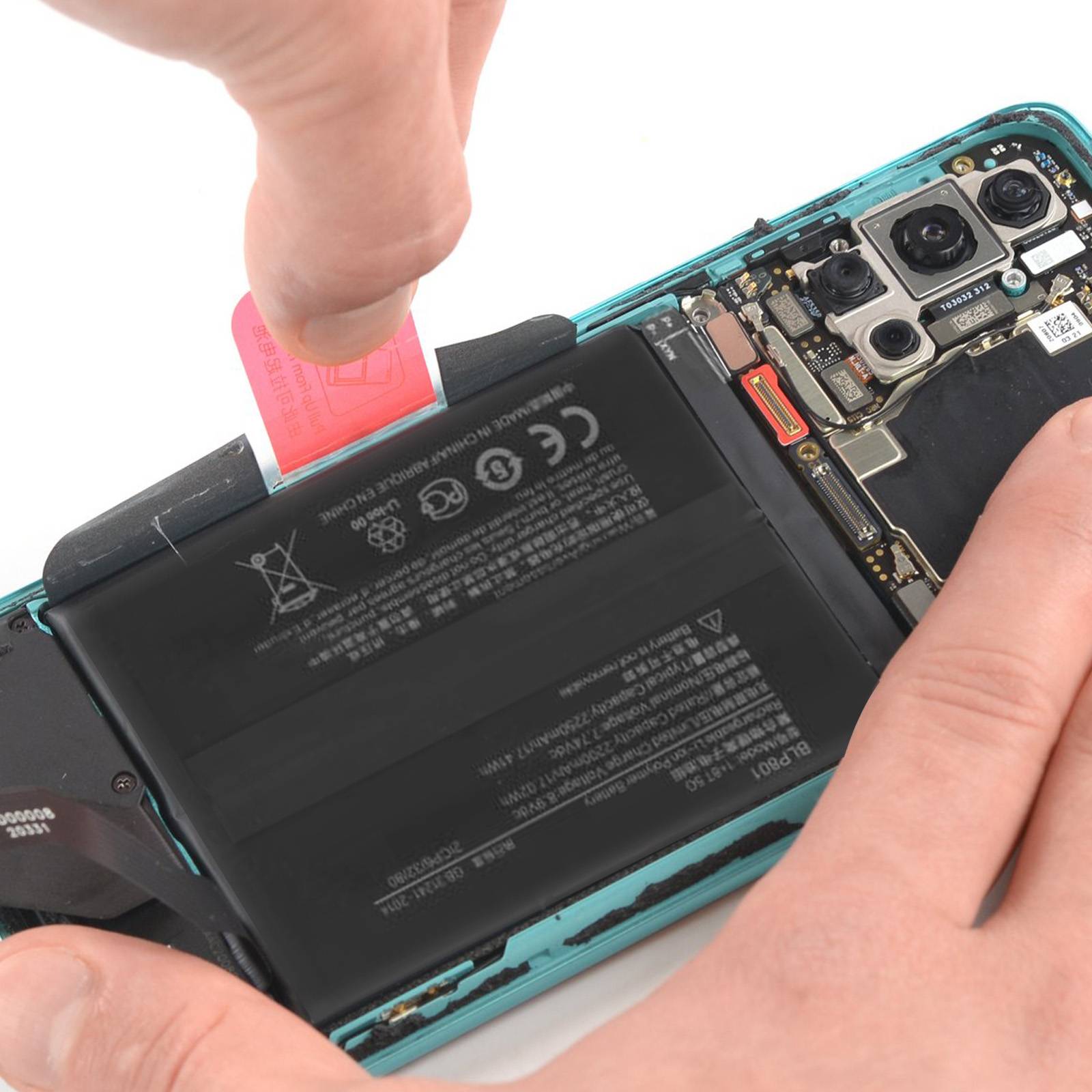 Batterie pour Oneplus 8T 2250mAh Remplace BLP801-2