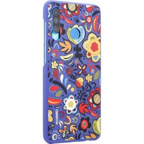 Coque pour Huawei P30 Lite Semi-rigide Florale-2