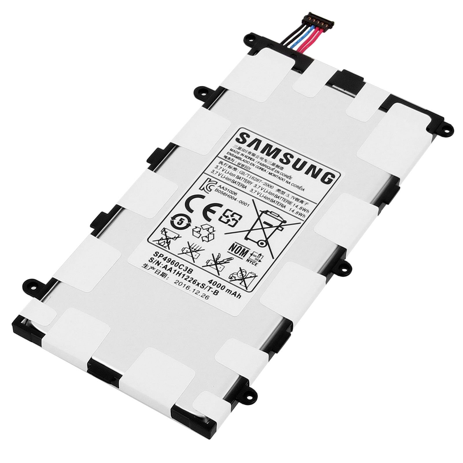 Batterie pour Samsung Galaxy Tab 2 7.0 4000mAh SP4960C3B-0