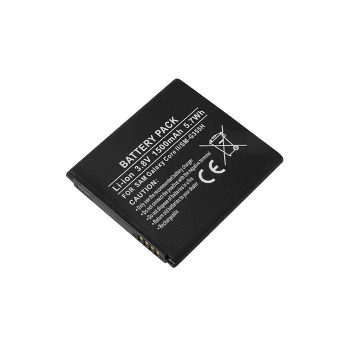 Batterie Li-ion 3.8V 1500mAh compatible Galaxy Core 2 et SM-G355H-0