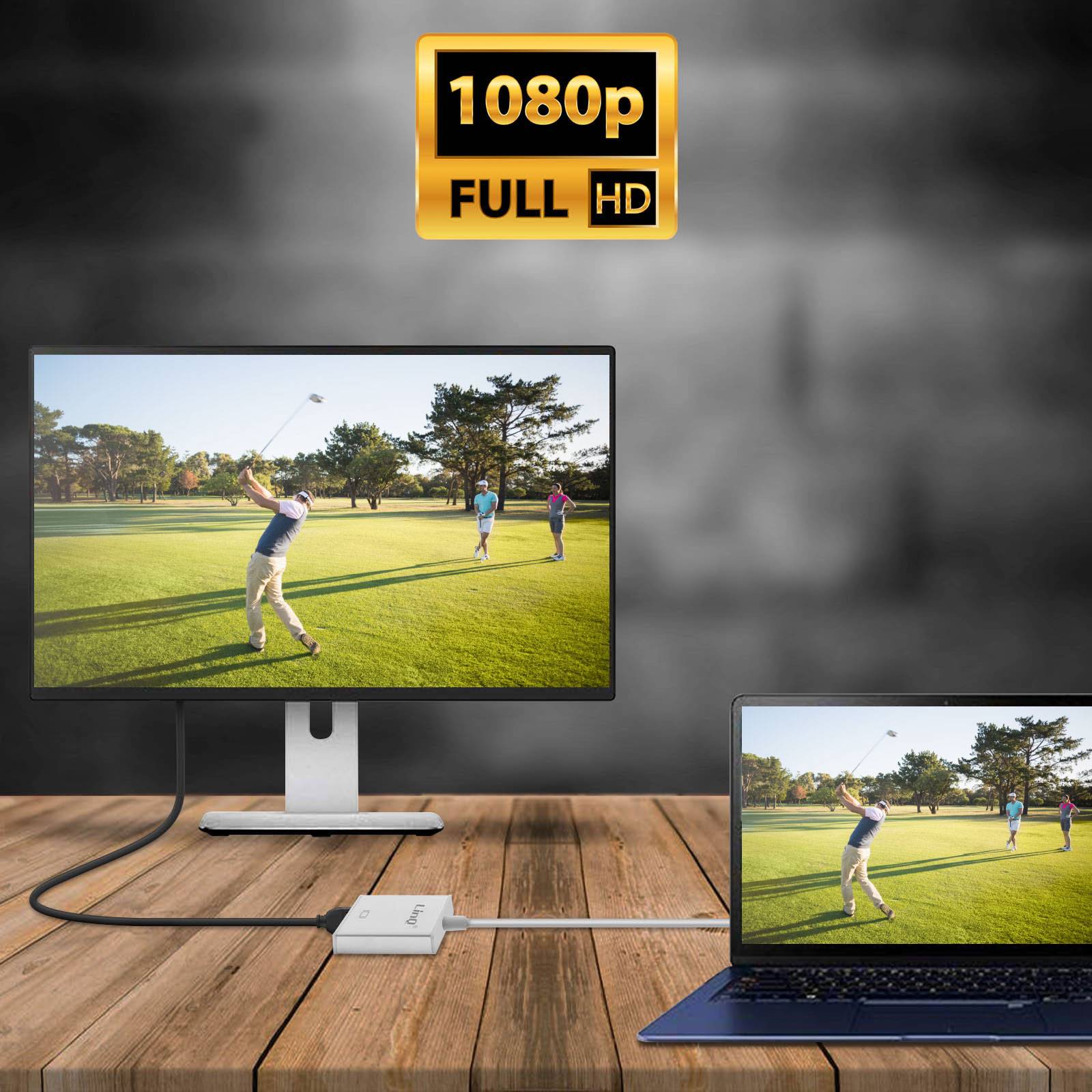 Câble USB 3.0 vers HDMI Femelle Adaptateur Vidéo Full HD-4
