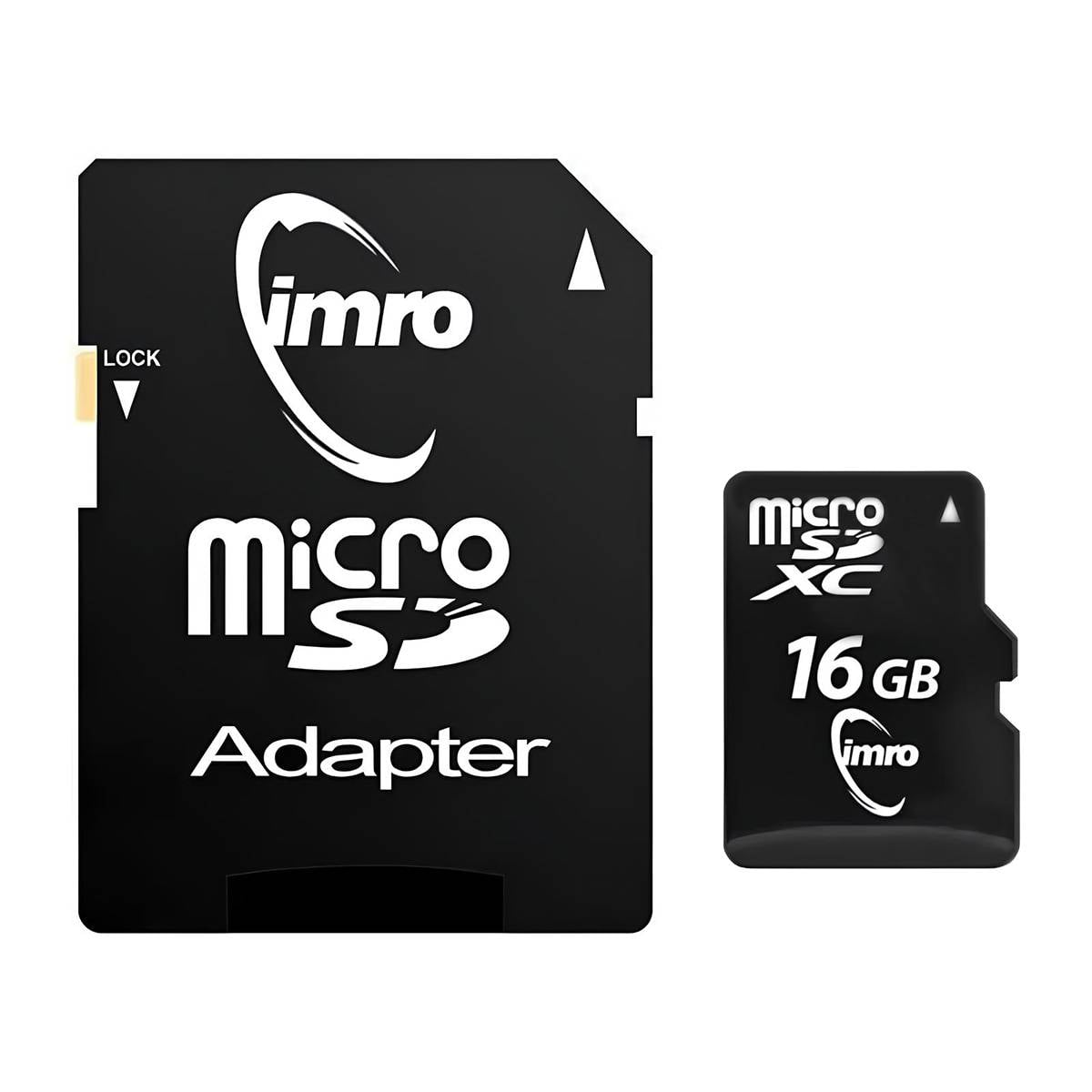 Carte Mémoire Micro SDHC 16GB Class 10-1