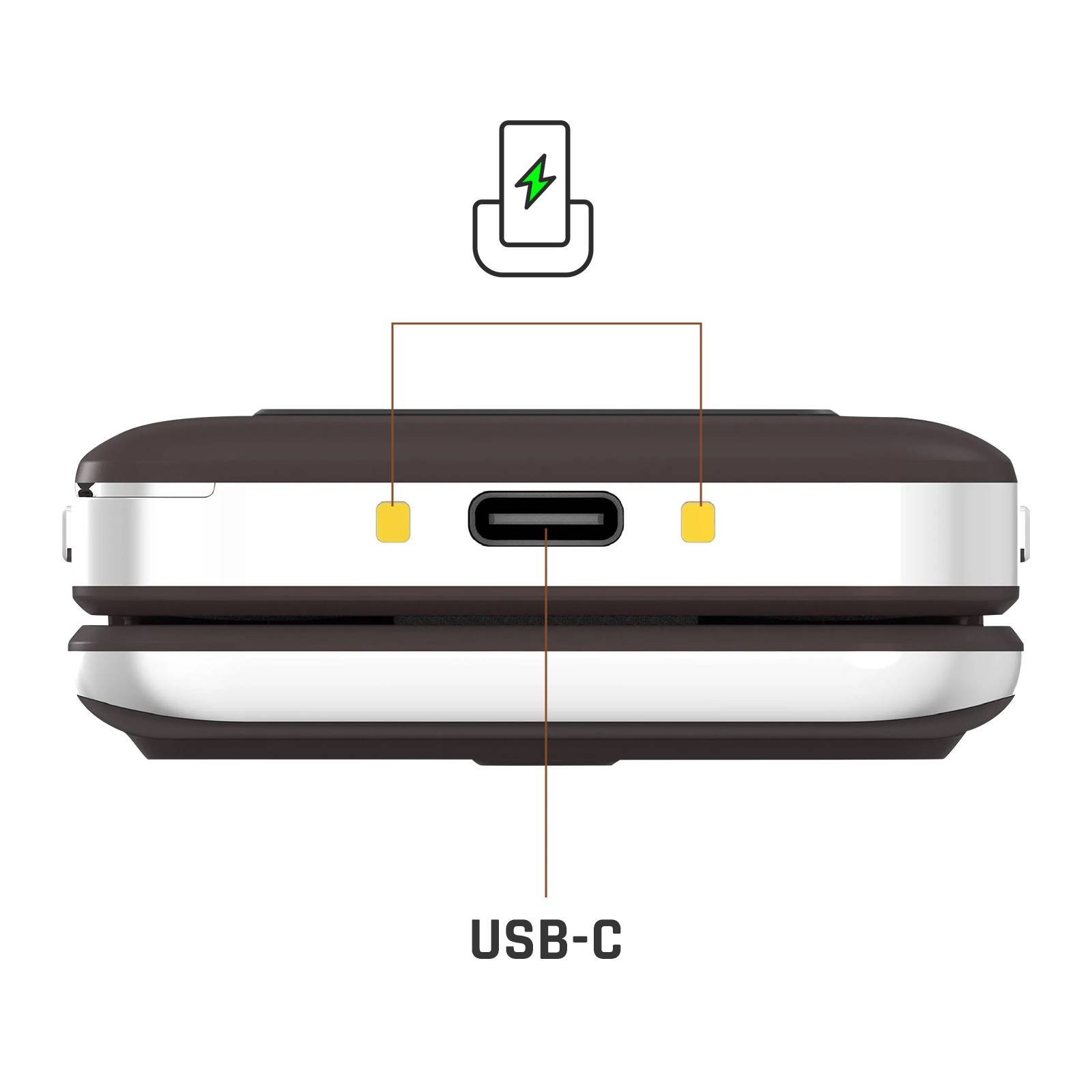 Téléphone Clapet Senior Double écran Autonomie 7 jours Socle de charge-2