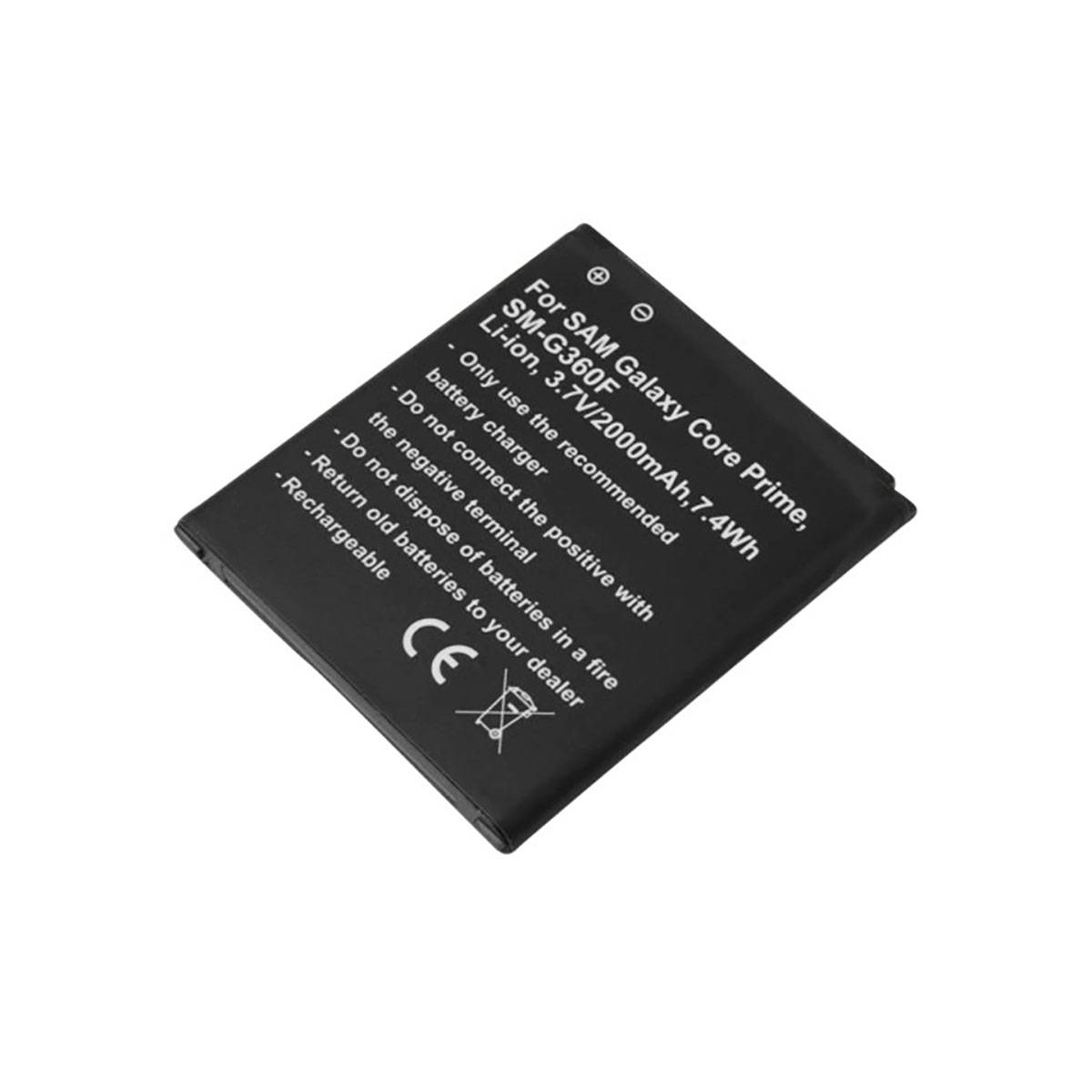 Batterie pour Samsung Galaxy Core Prime et SM-G360F Li-ion 3.7V 2000mAh-0