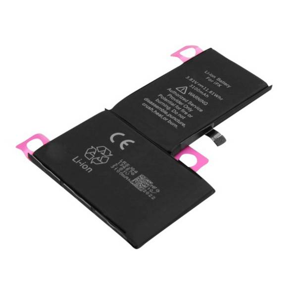 Batterie pour Apple iPhone X Li-polymère 3.82V 3100mAh 11.84Wh Réf 616-00351