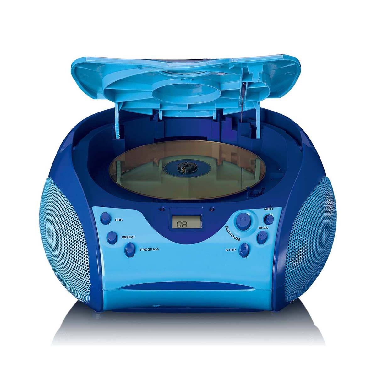 Boombox CD/FM Modèle SCD-24 Kids avec Écran LCD et Antenne Télescopique-1