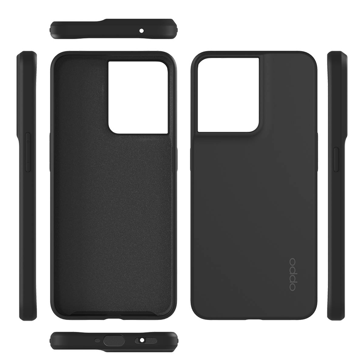 Coque pour Oppo Reno8 en Silicone Soft Touch Anti-rayures-2