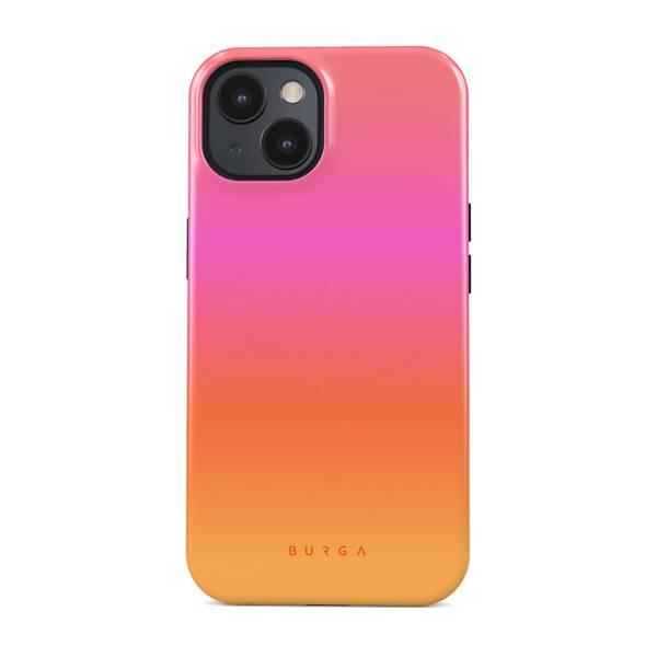Coque pour iPhone 15 Plus MagSafe Tough Antichocs Modèle Sunset Club