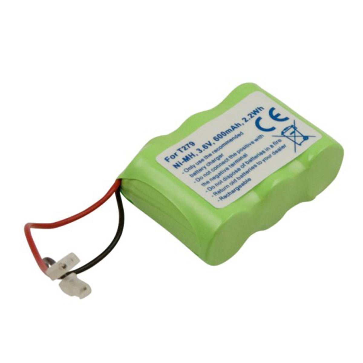 Batterie pour Panasonic KX-T3600 / Sanyo CLT440 / Amstrad CT100 NiMH 3.6V 600mAh-0