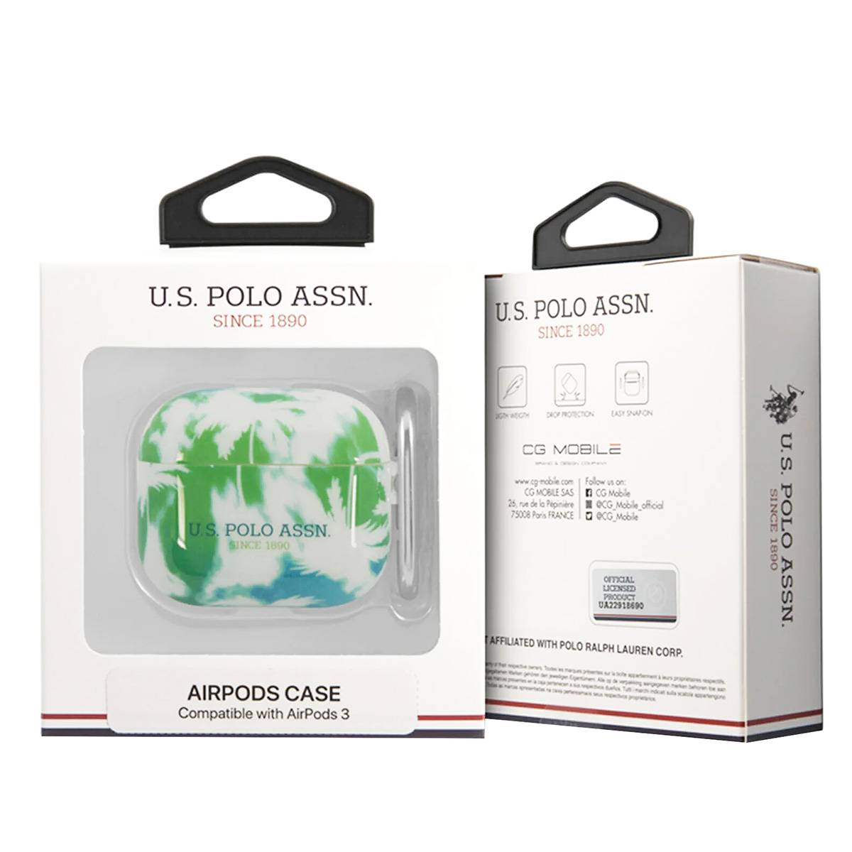 Coque pour Airpods 3 Palm Anti-choc en Silicone-3