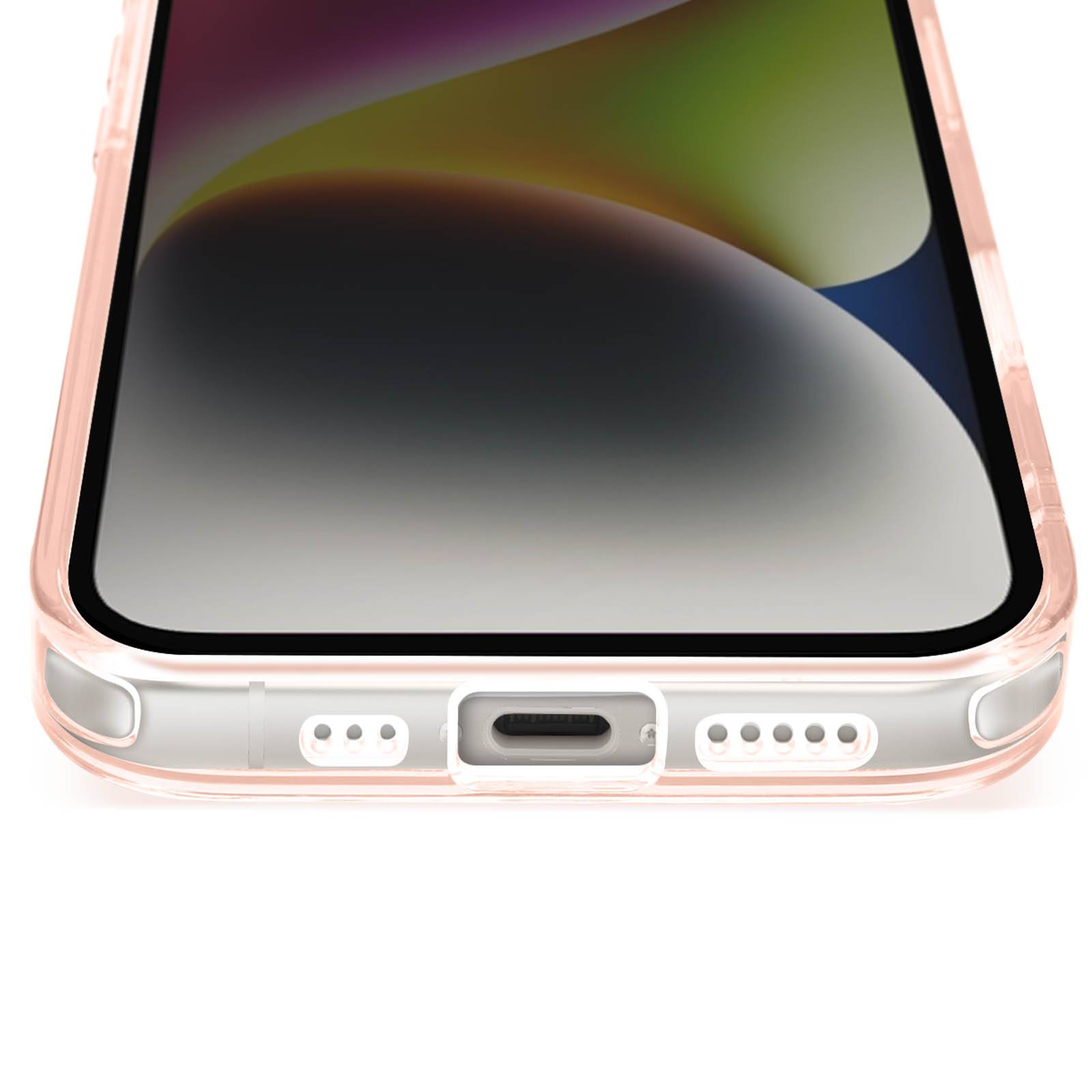 Coque MagSafe pour iPhone 15 Plus et 14 Plus Dos Cristal Color-4