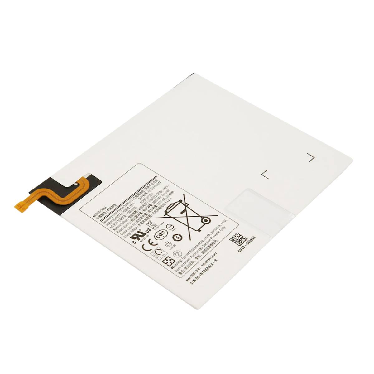 Batterie de Remplacement pour Galaxy Tab A 10.1" 2019 Li-Polymer 3,85V 6150mAh-0