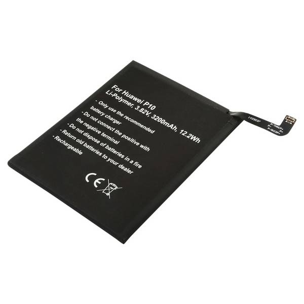 Batterie de Remplacement pour Huawei P10 Li-Polymer 3,82V 3200mAh 12,2Wh