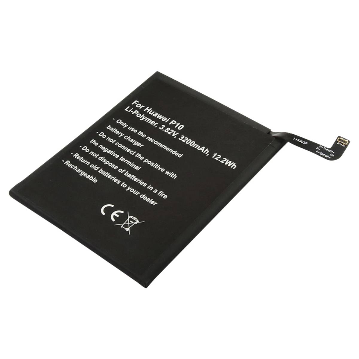 Batterie de Remplacement pour Huawei P10 Li-Polymer 3,82V 3200mAh 12,2Wh-0