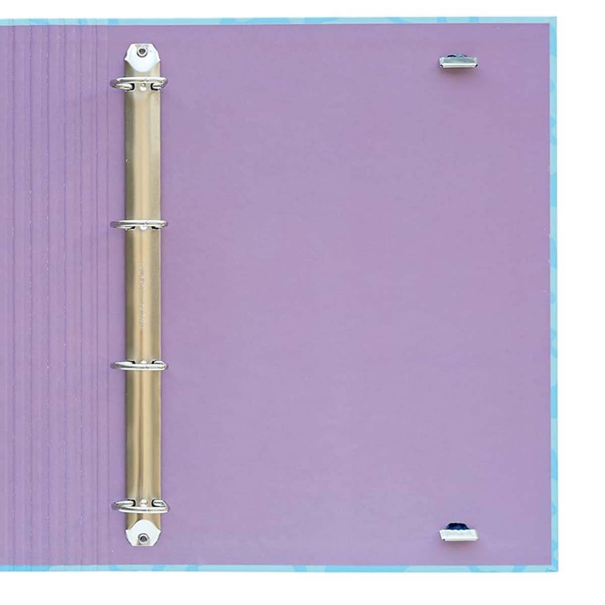 Classeur A4 Stitch 4 Anneaux Tropical Fermeture Élastique Ultra Rigide-2