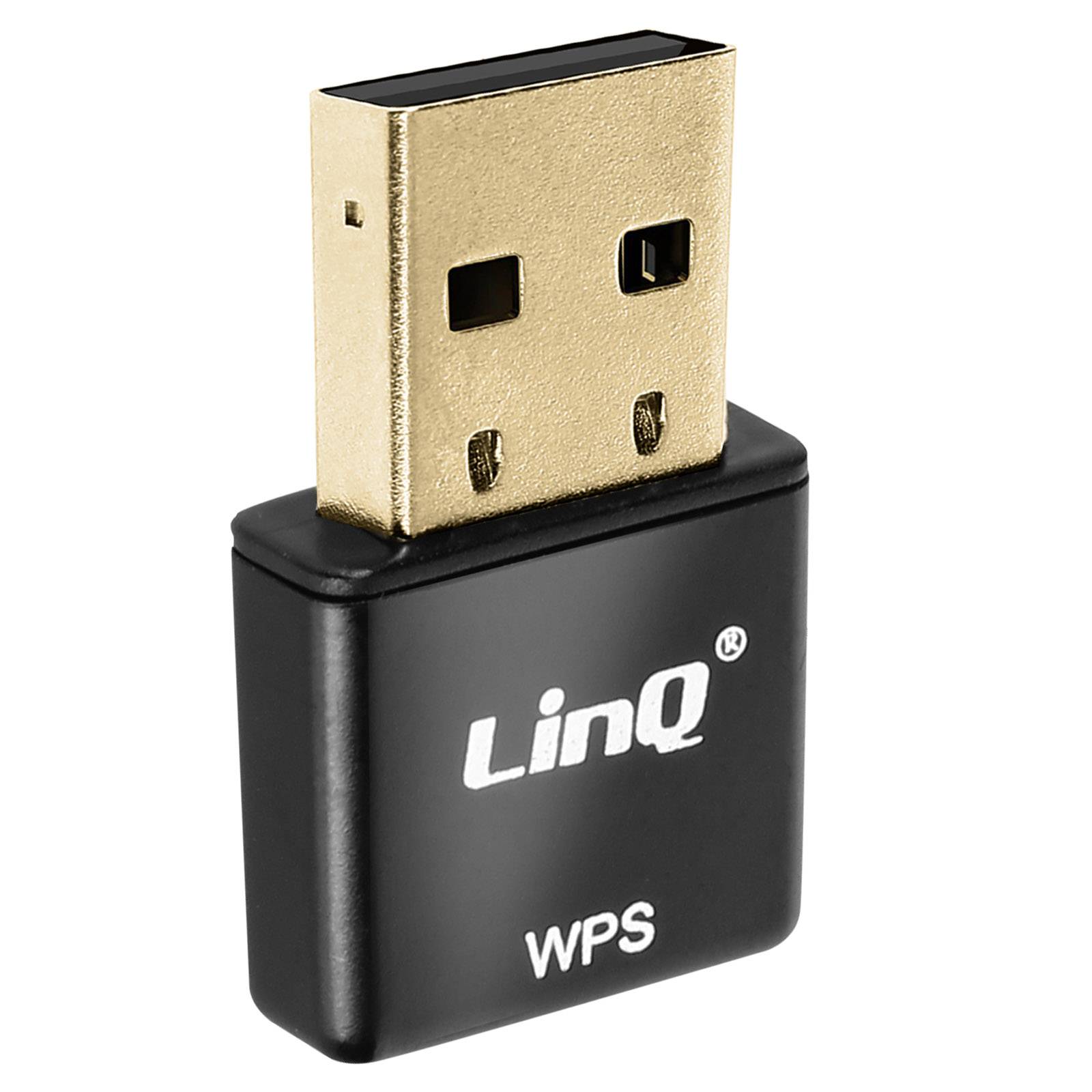 Clé USB WiFi 300Mbps Adaptateur Réseau Bouton WPS Ultra-Compact-1