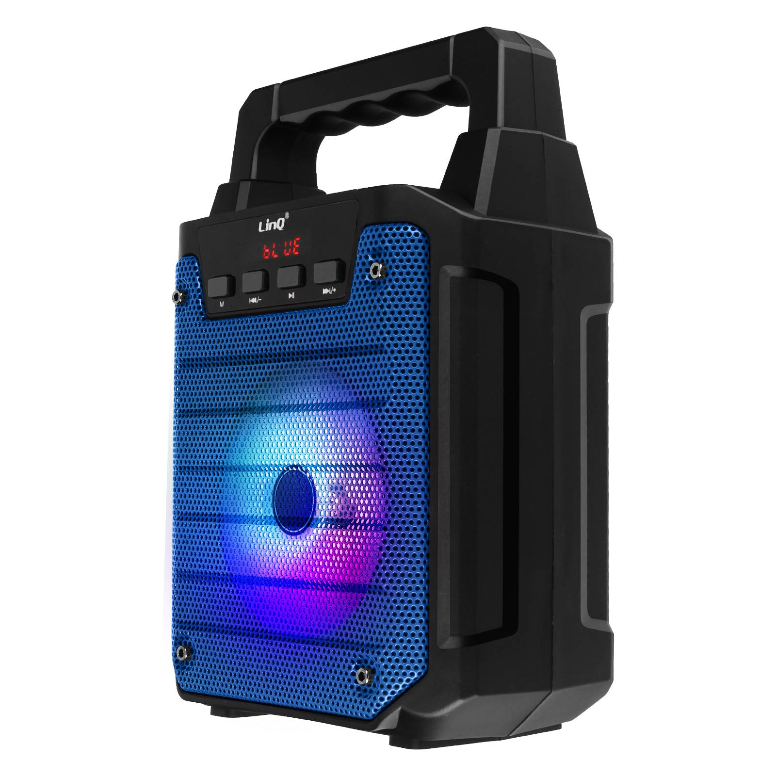 Enceinte lumineuse Bluetooth Compatible Micro,-0