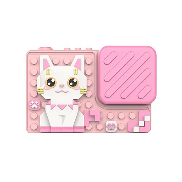 Appareil Photo Numérique Pixel Chat pour Enfant 18MP avec Mini-Jeux et Filtres