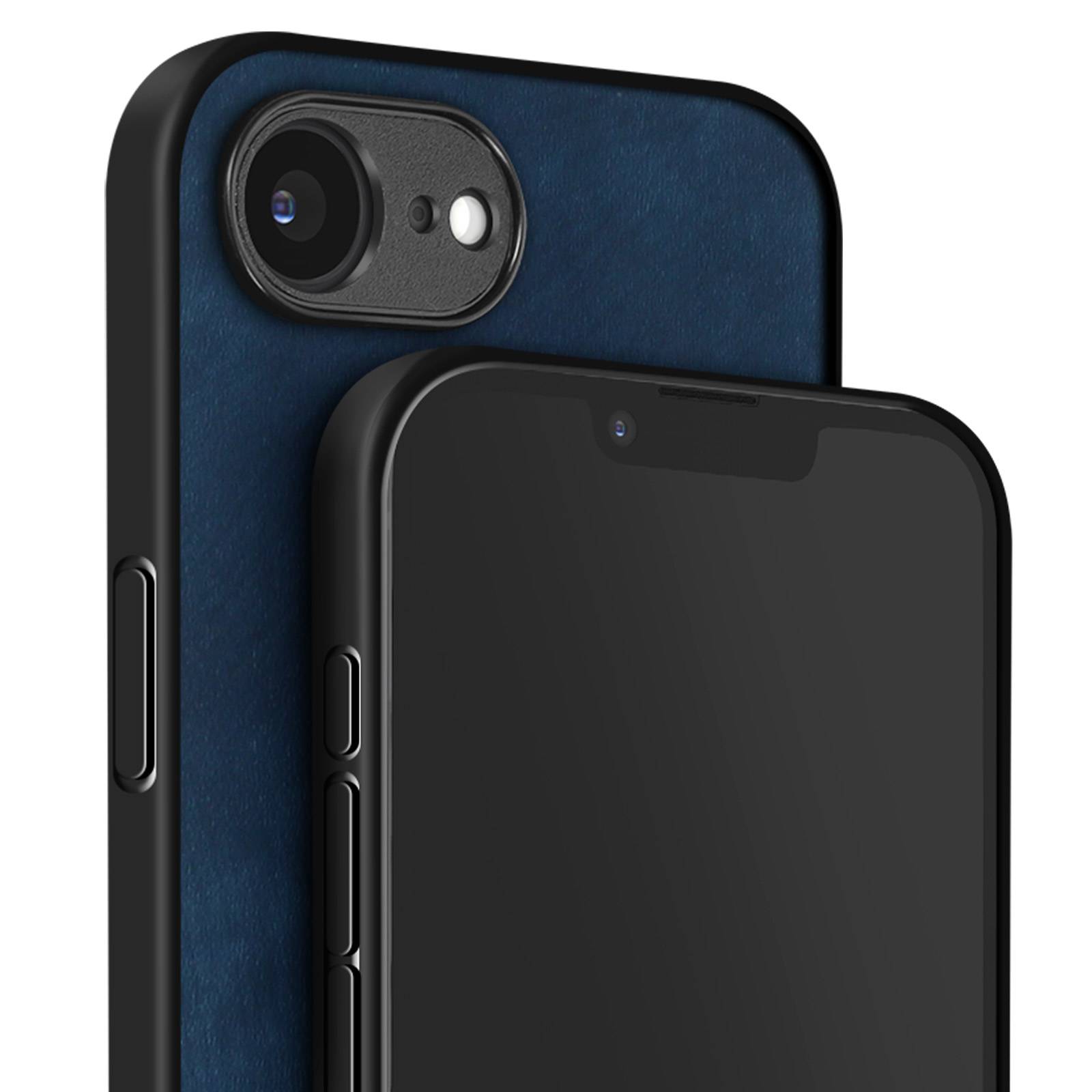 Coque pour iPhone 17e Effet Cuir Vintage avec Cordon Réglable-2