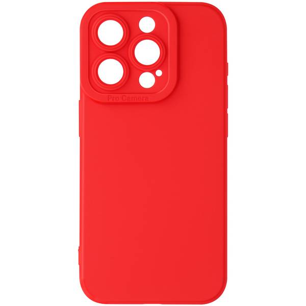 Coque pour iPhone 15 Pro Silicone Mat Protection Caméra