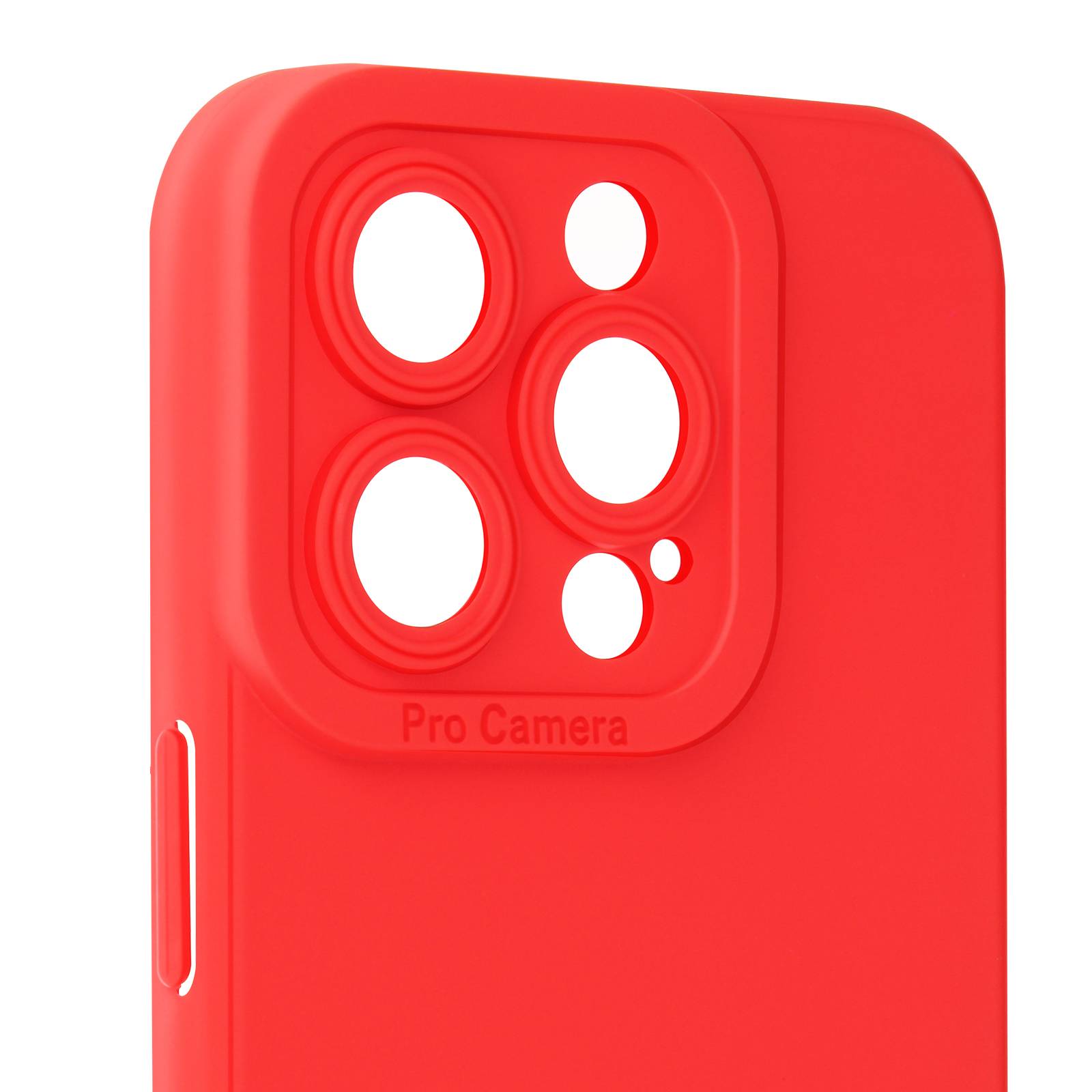 Coque pour iPhone 15 Pro Silicone Mat Protection Caméra-1