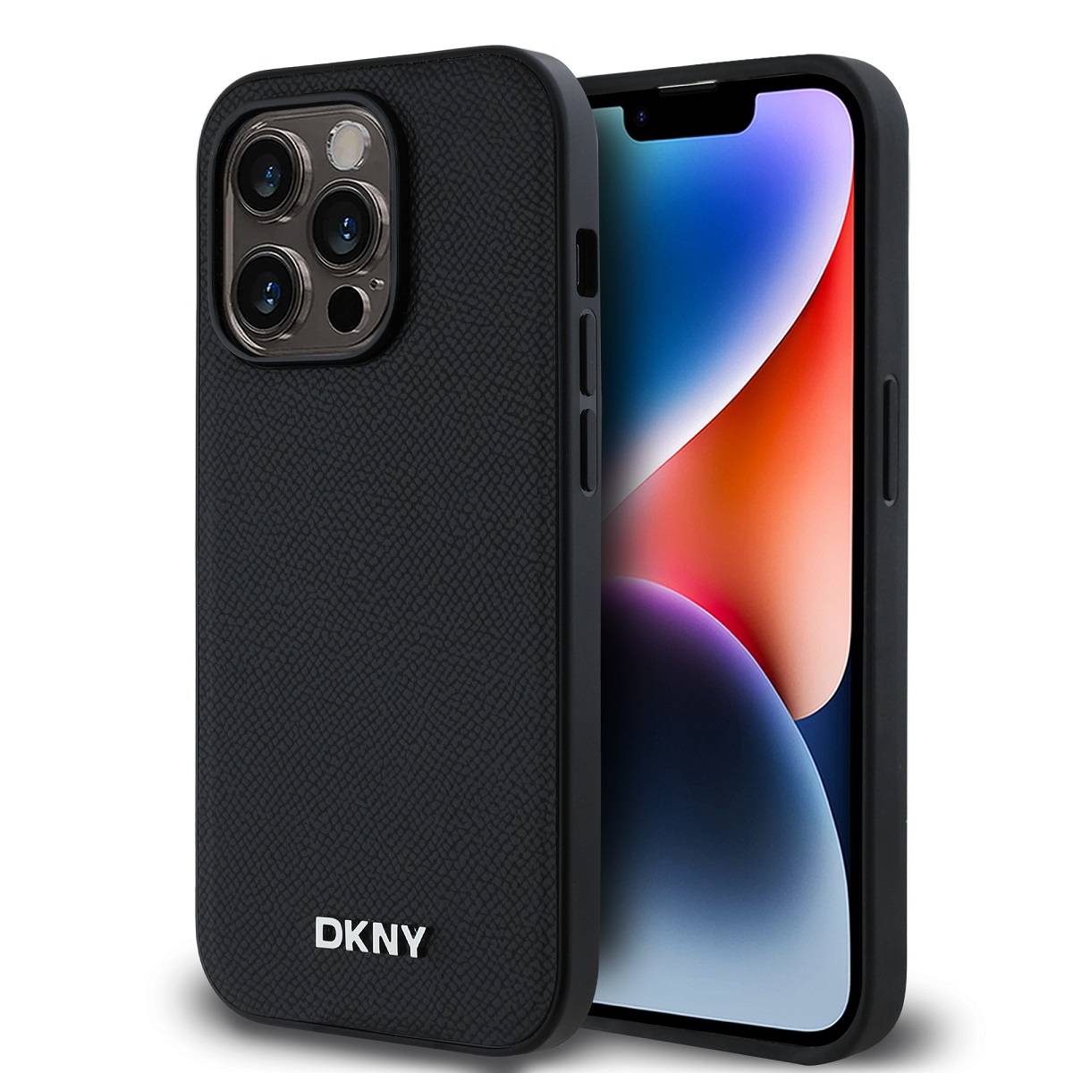 Coque pour iPhone 14 Pro MagSafe Élégante avec Logo en Métal-3