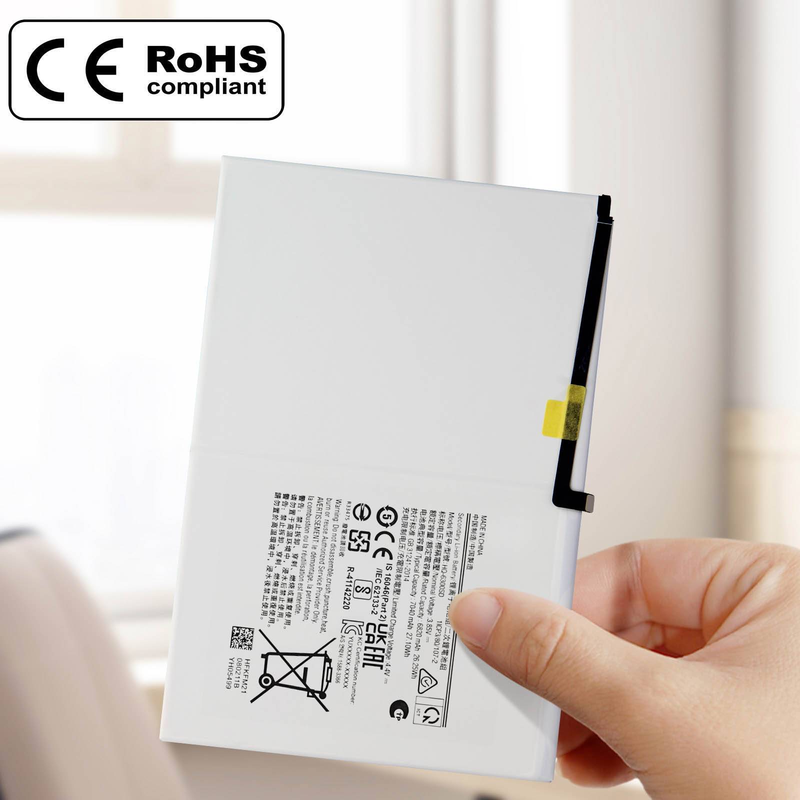 Batterie pour Samsung Galaxy Tab A8 10.5 2021 7040 mAh-3