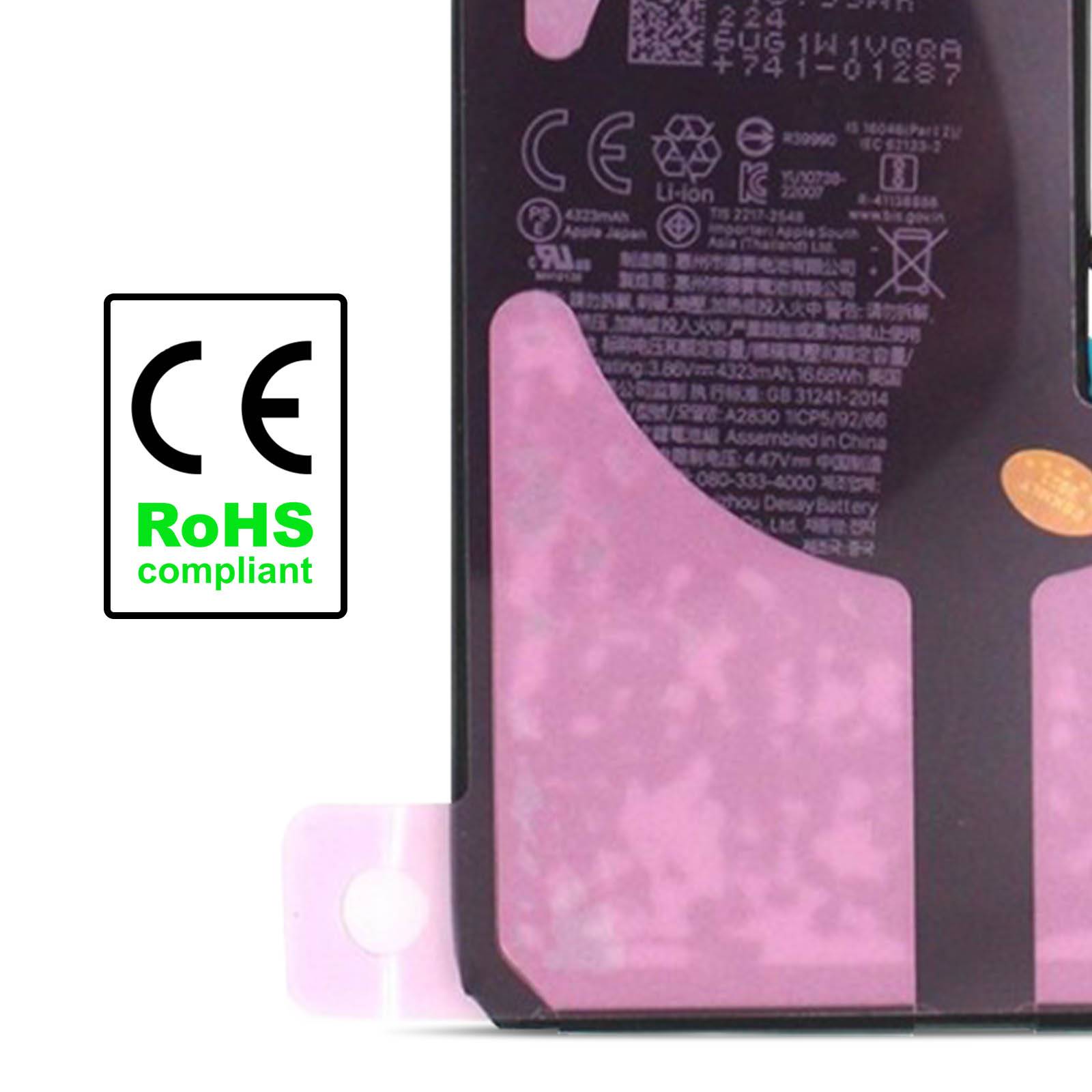 Batterie pour iPhone 14 Pro Max 4323mAh Compatible avec Adhésifs-3
