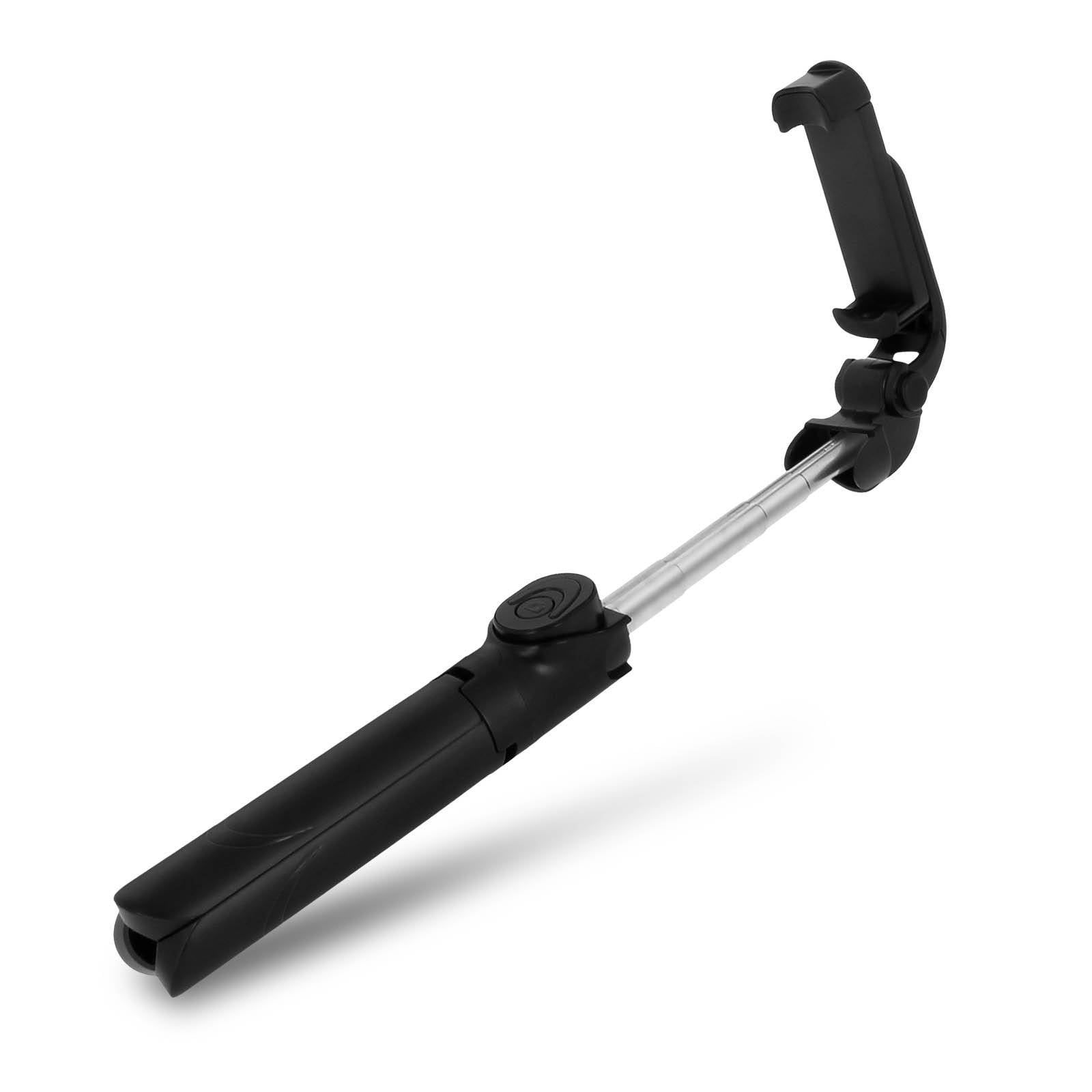 Perche Selfie avec Trépied Télécommande Bluetooth Bras Extensible 68 cm-1