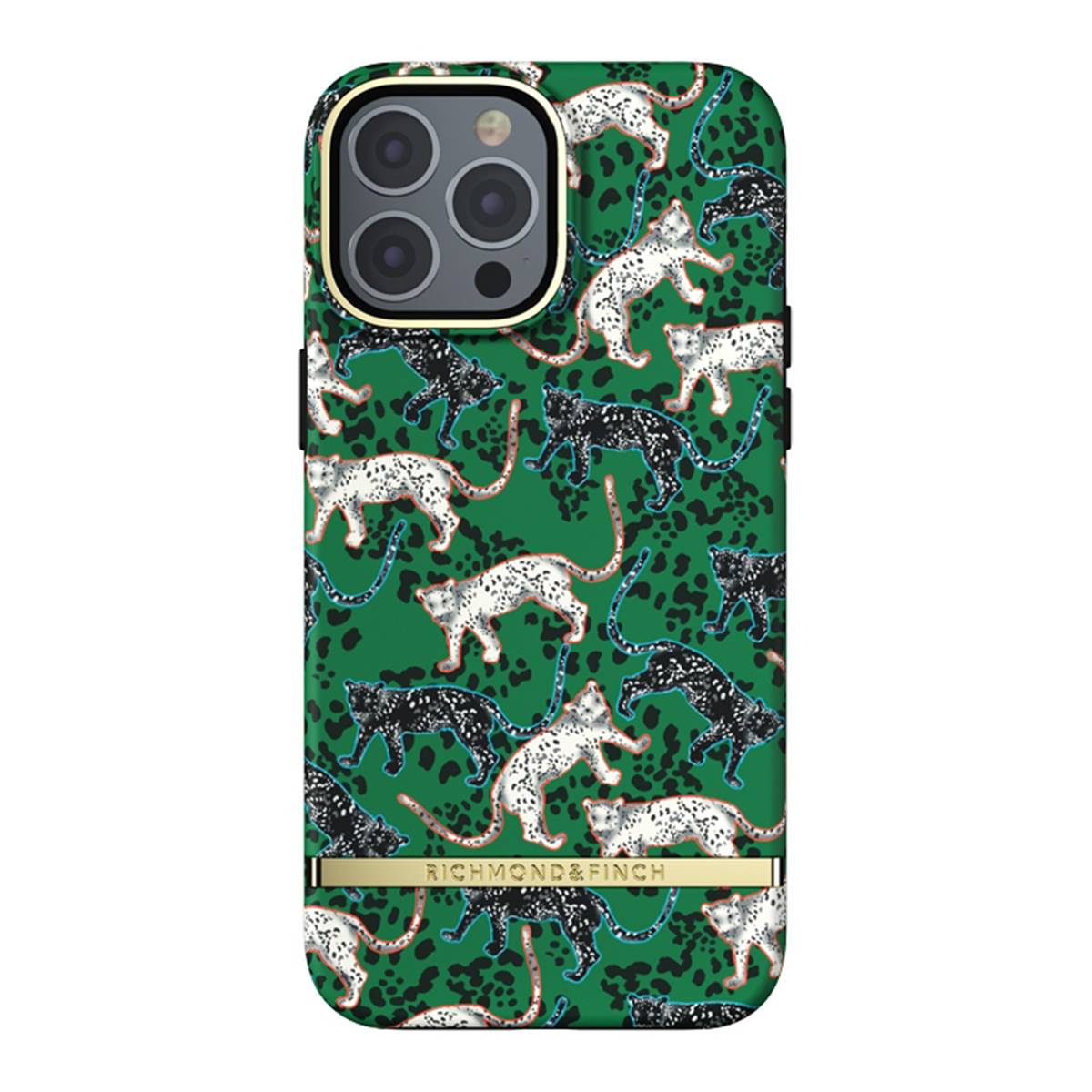 Coque pour iPhone 13 Pro Max Revêtement Antibactérien Motif Léopard-0