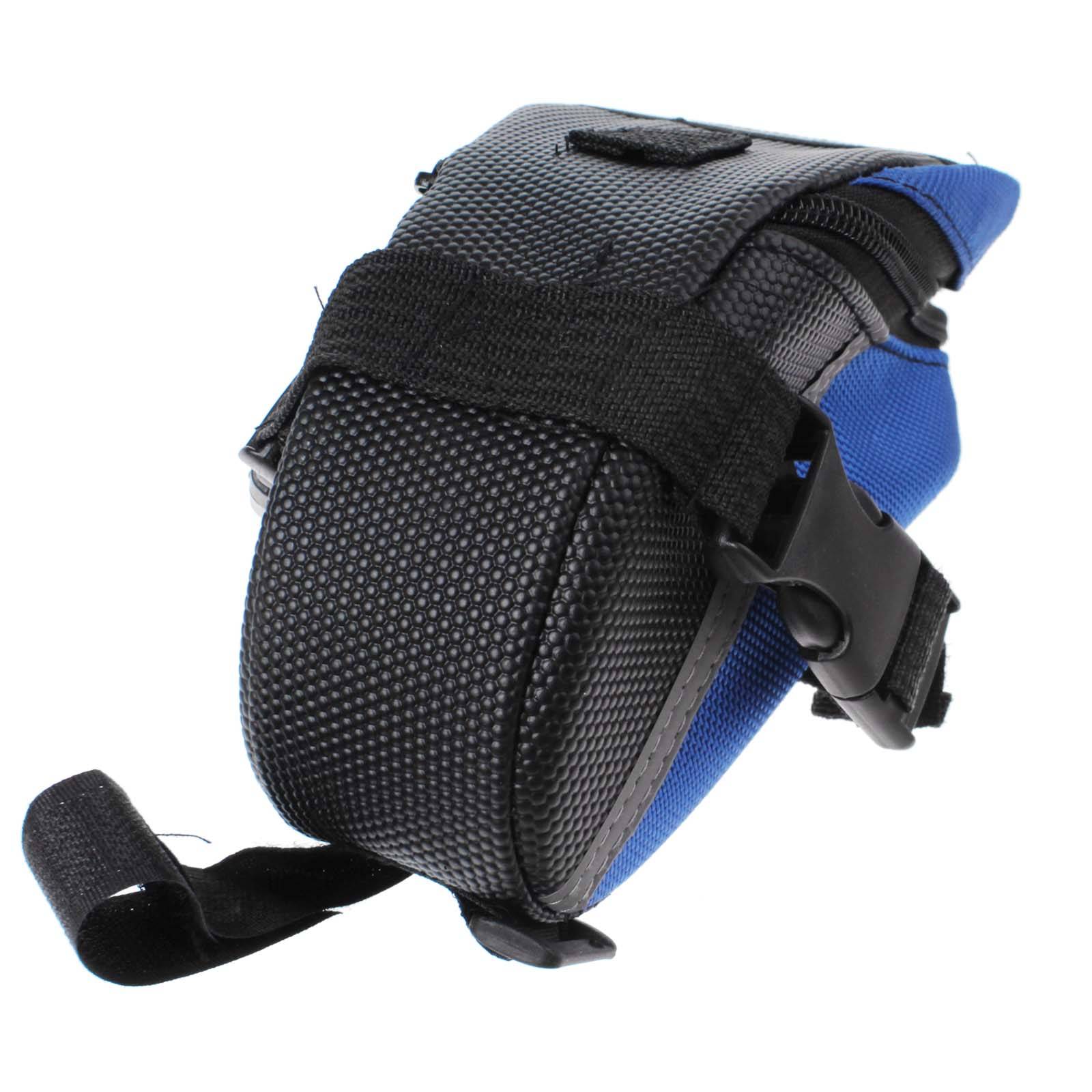 Sacoche sous Selle pour Vélo Étanche avec Bandes Réfléchissantes-1
