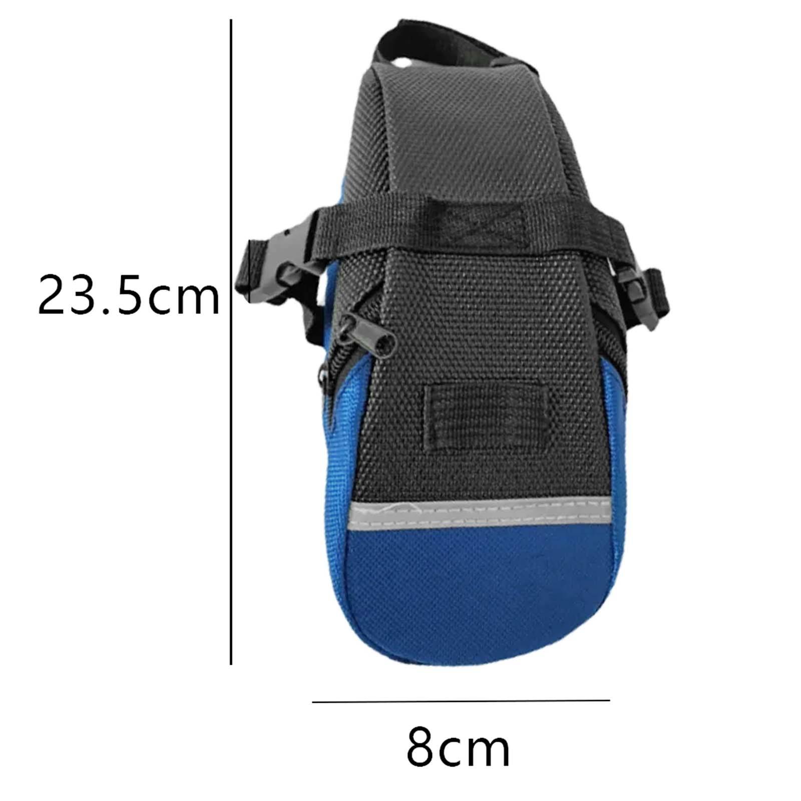 Sacoche sous Selle pour Vélo Étanche avec Bandes Réfléchissantes-2