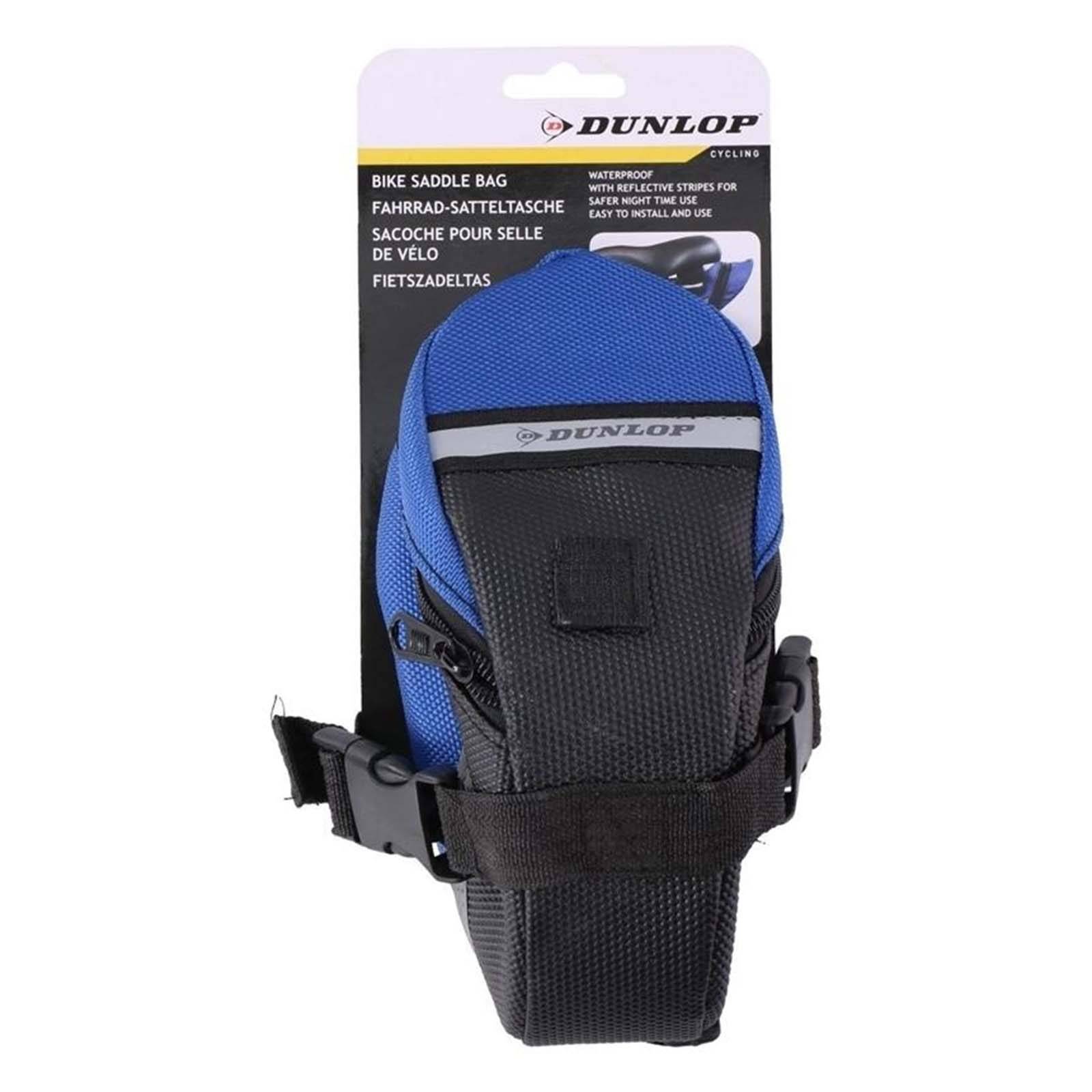 Sacoche sous Selle pour Vélo Étanche avec Bandes Réfléchissantes-4