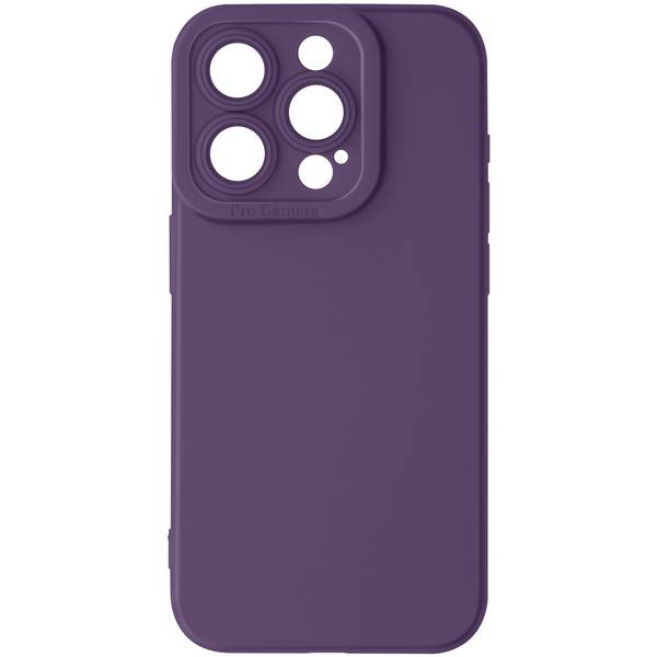 Coque pour iPhone 15 Pro Max Silicone Mat Protection Caméra